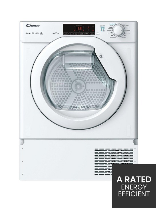front image of candy-bctd-h7a1te-80-7kg-fully-integrated-heat-pump-tumble-dryer-a-whitenbspwith-wi-fi-connectivity