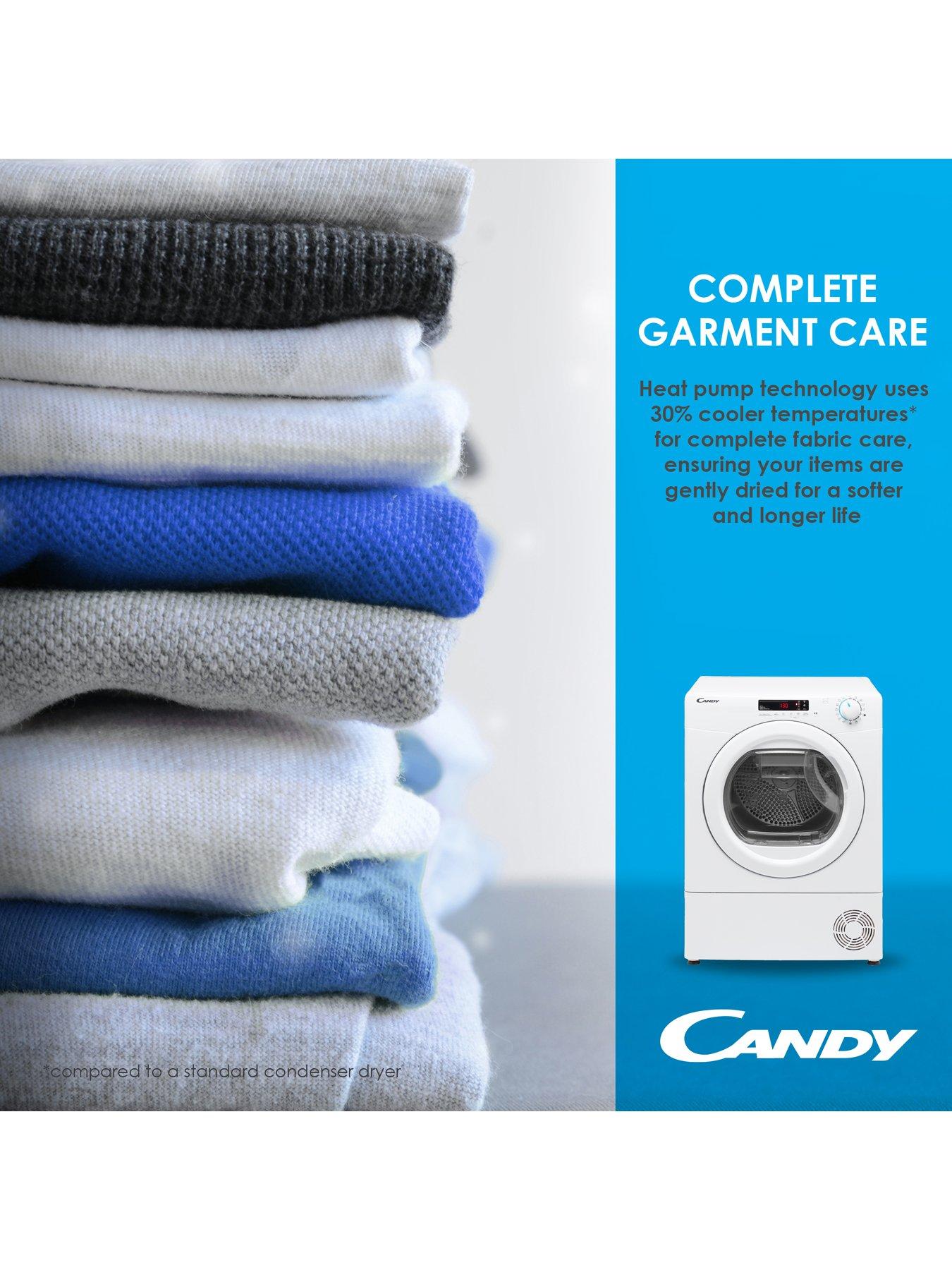 Image 5 of 8 of Candy BCTD H7A1TE-80 7kg Fully Integrated Heat Pump Tumble Dryer, A+ - White&nbsp;with Wi-fi Connectivity