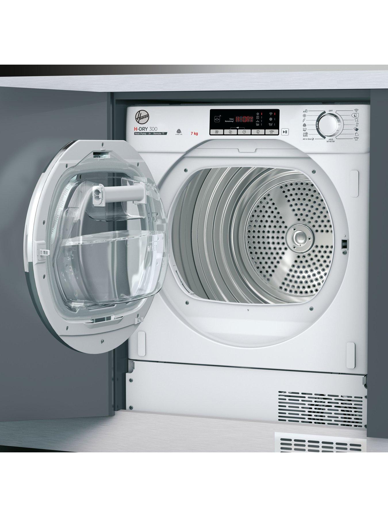 Image 2 of 8 of Hoover BATD H7A1TCE-80 7kg Load A+ Rated Fully Integrated Heat Pump Tumble Dryer - White