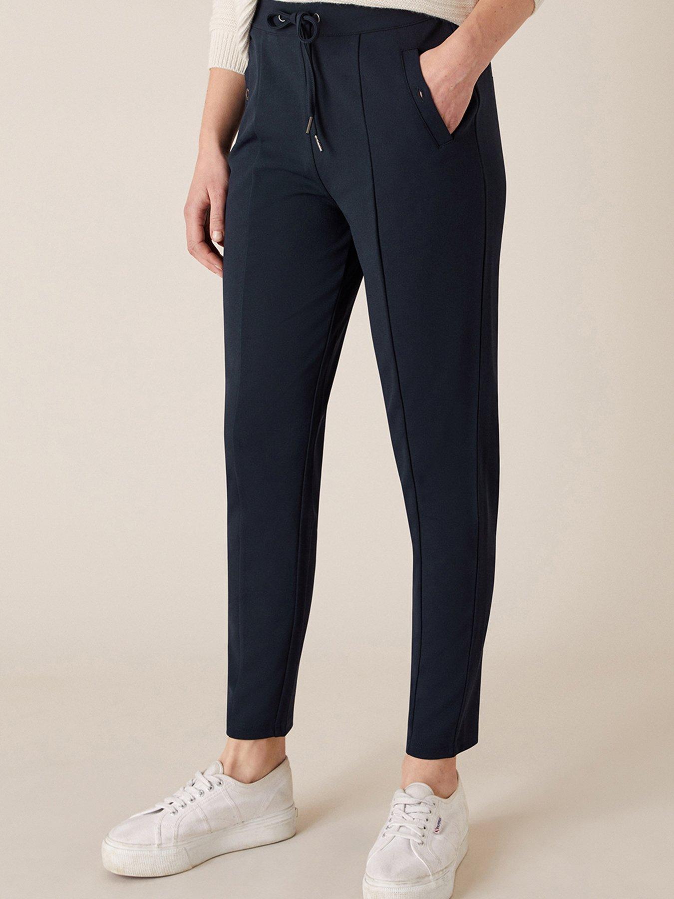 monsoon navy trousers