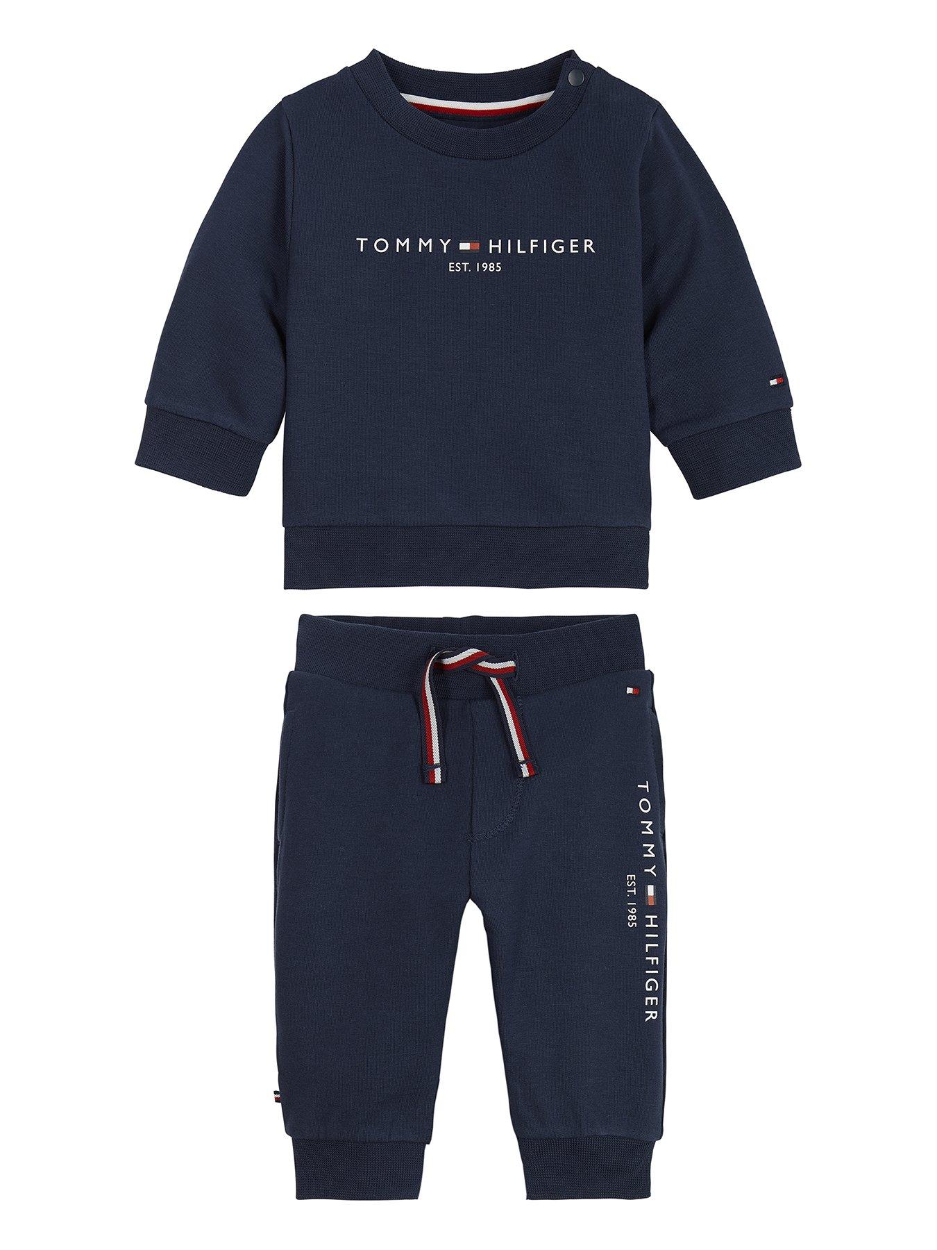 Tommy Hilfiger Baby Boys Essential Jog Set - Navy
