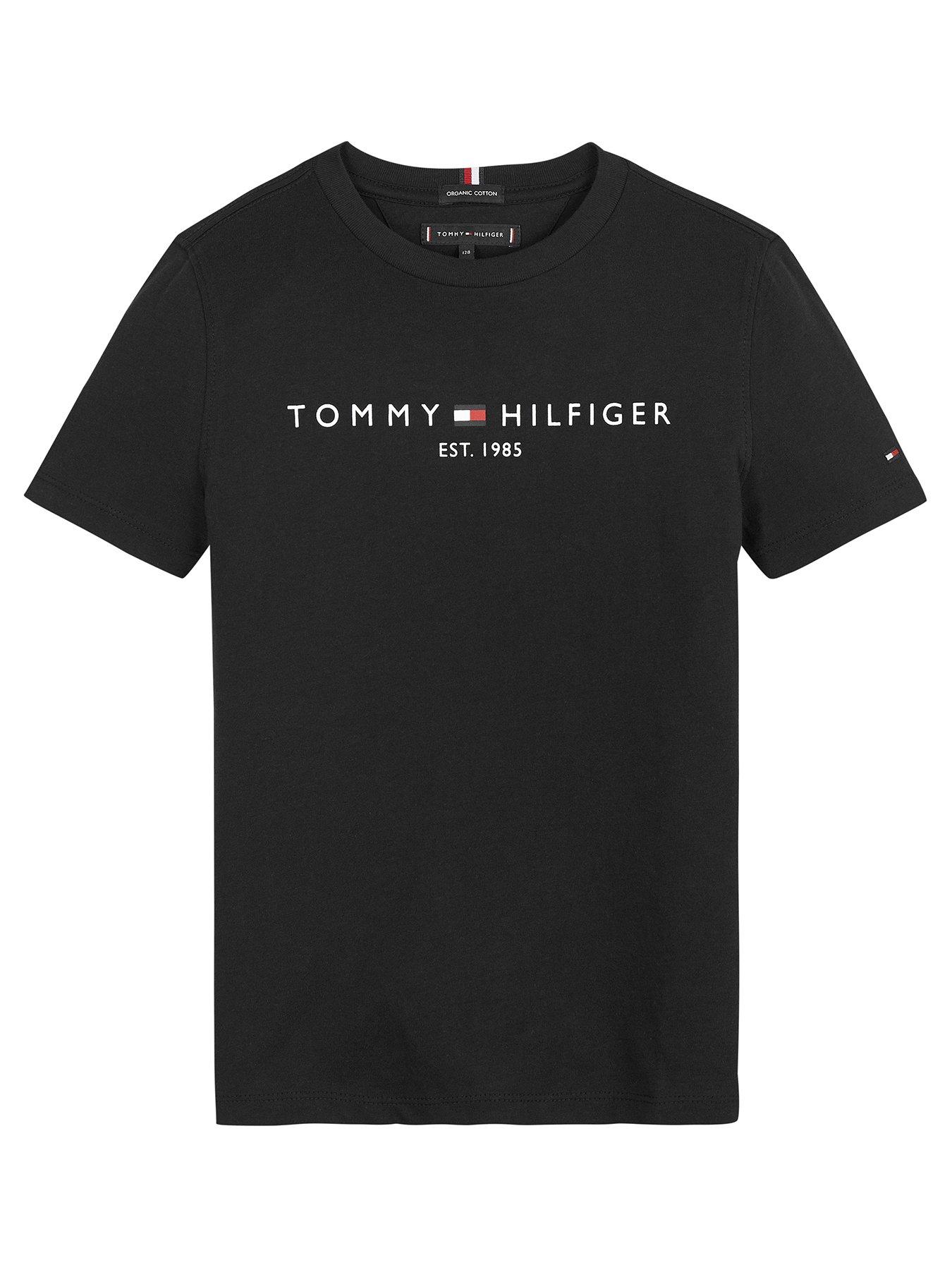 Tommy hilfiger essential logo t shirt new arrivals