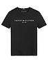tommy-hilfiger-boys-essential-logo-t-shirt-blackfront