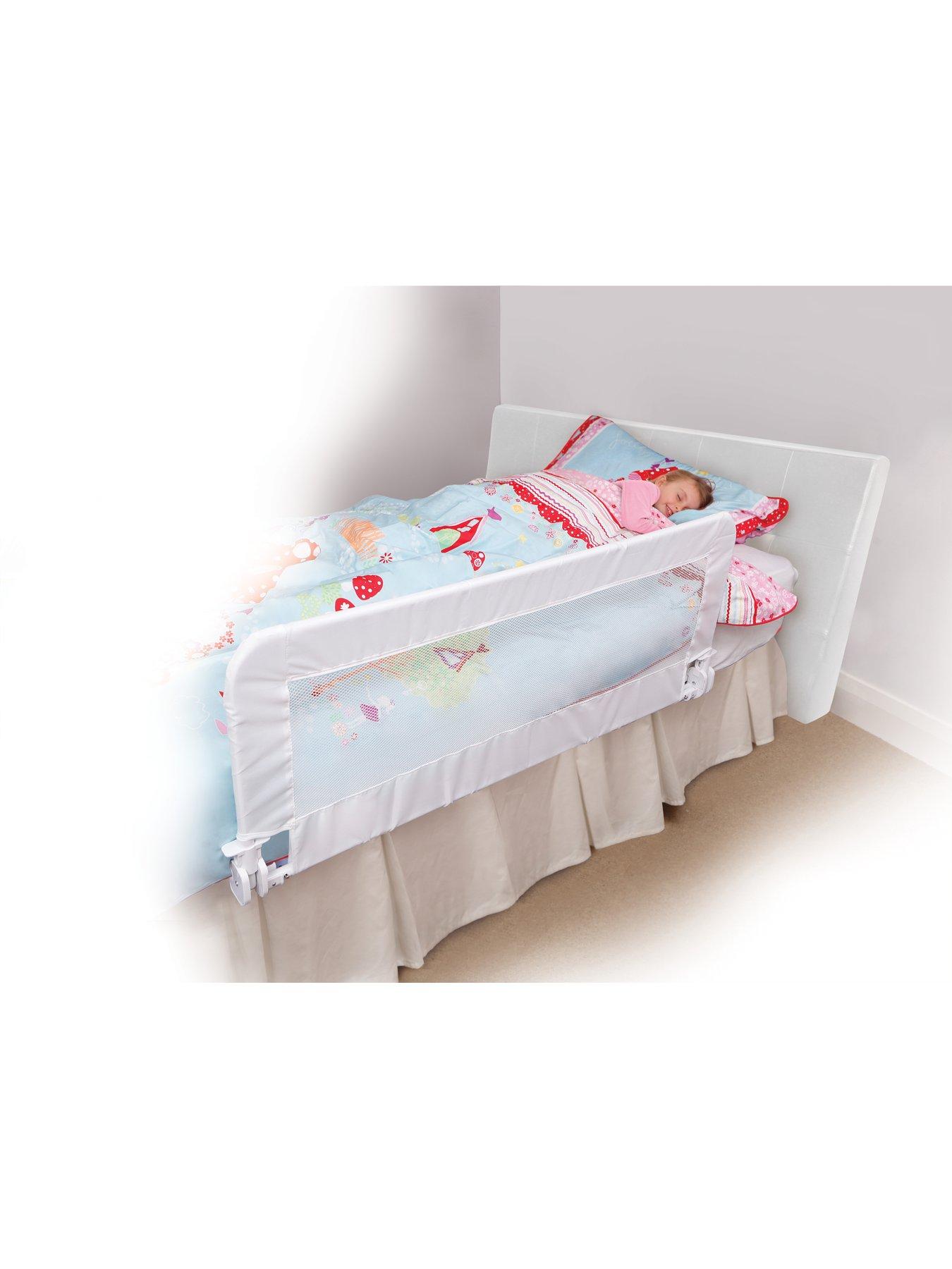 Image 3 of 4 of Dreambaby Prague Bedrail 110cm Wide x 45.5cm High - White