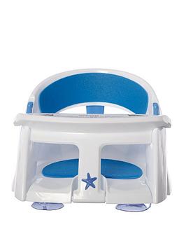 dreambaby-deluxe-bath-seat-with-foam-padding-and-heat-sensor-bluewhite
