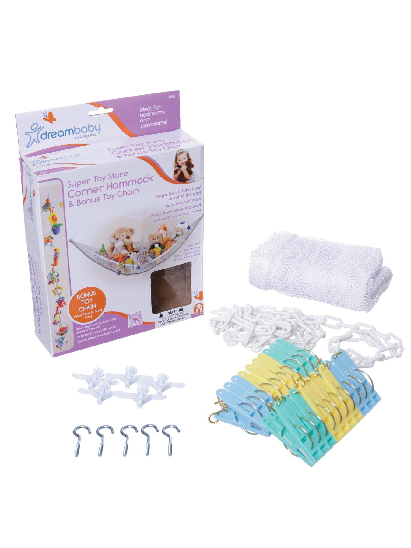 Image 3 of 5 of Dreambaby Toy Storage Corner Hammock with Bonus Toy Chain
