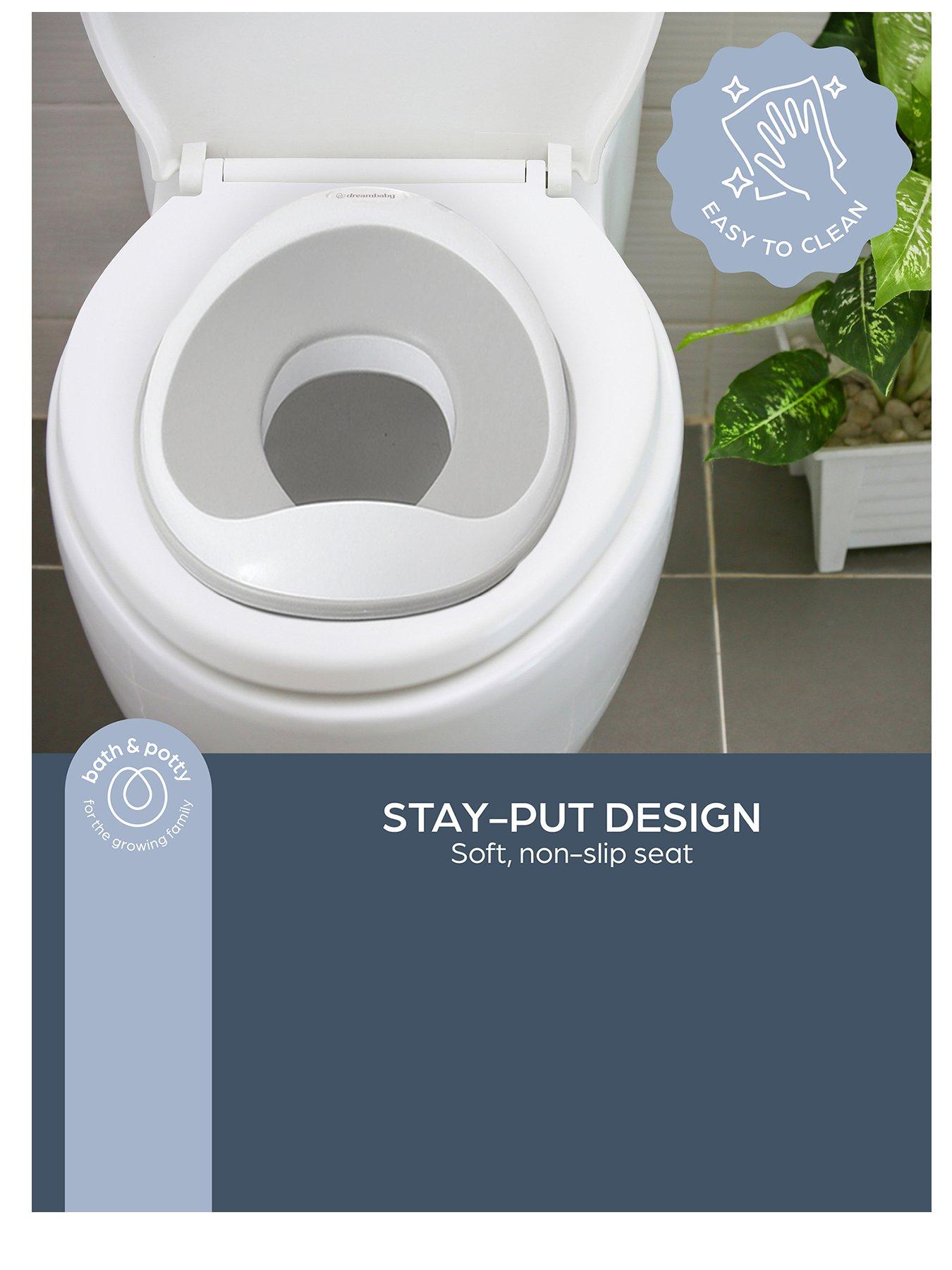 Dreambaby Ezy-Toilet Potty Topper & Step Stool Bundle | Very