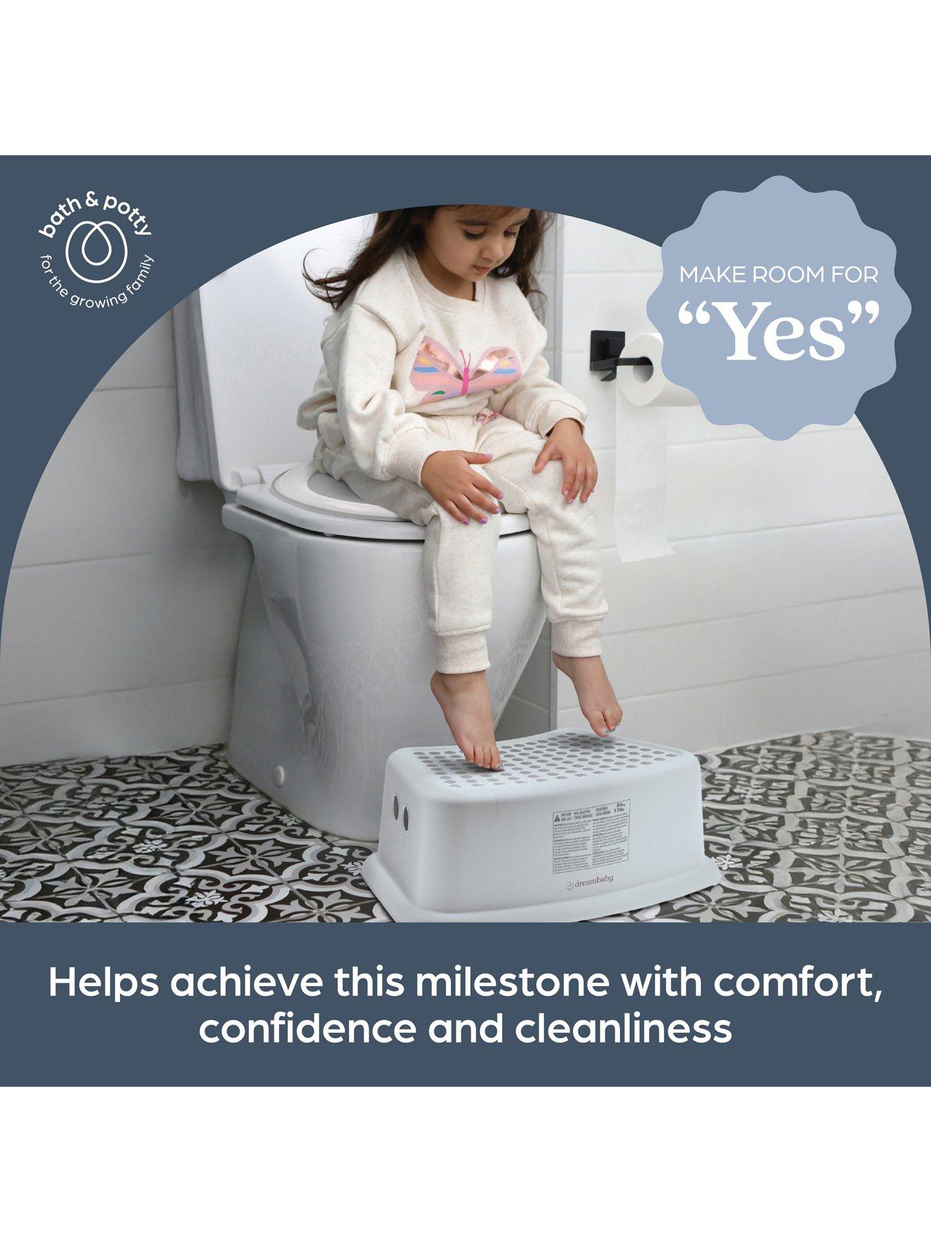 Dreambaby Ezy-Toilet Potty Topper & Step Stool Bundle | Very