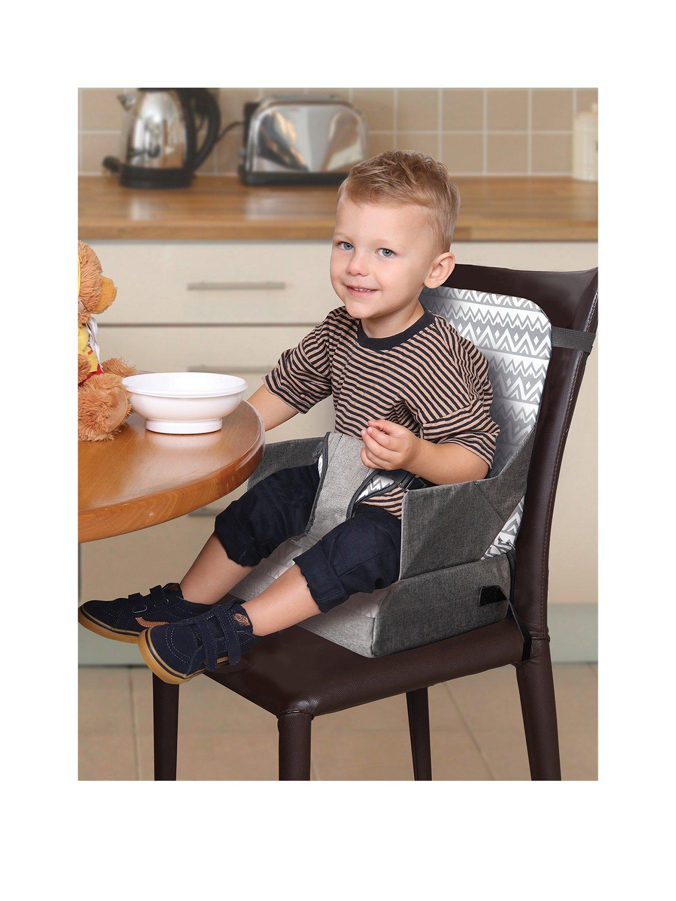 Feeding and Grab N Go Booster Seat with Handy Storage