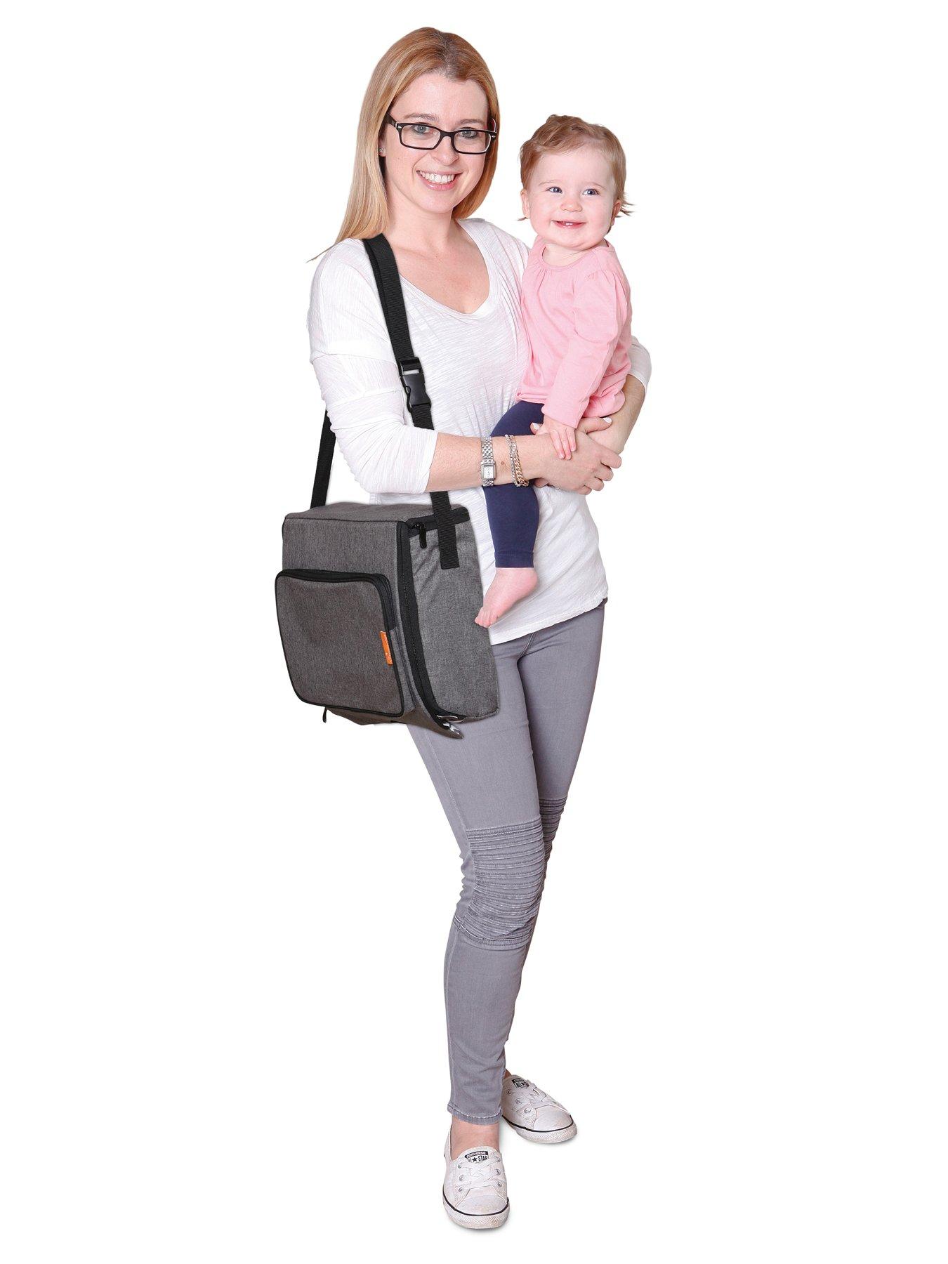 Image 5 of 7 of Dreambaby Feeding and Grab N Go Booster Seat with Handy Storage