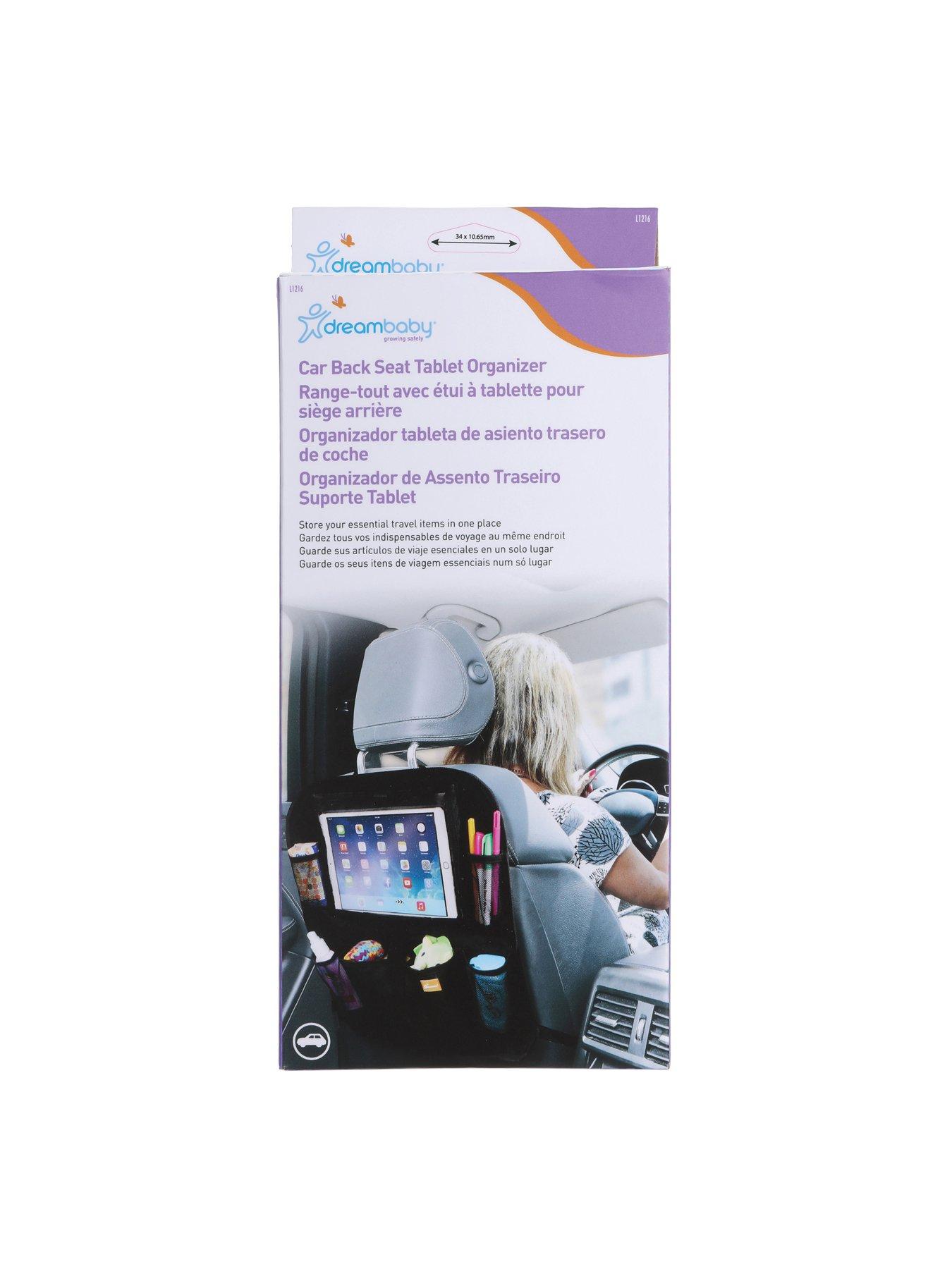 Image 3 of 3 of Dreambaby Backseat Organiser with Built-in iPad Holder - Black