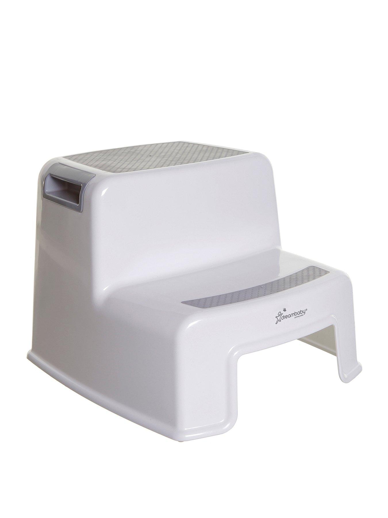 undefined 2 Height 2-Up Step Stool - Grey/White