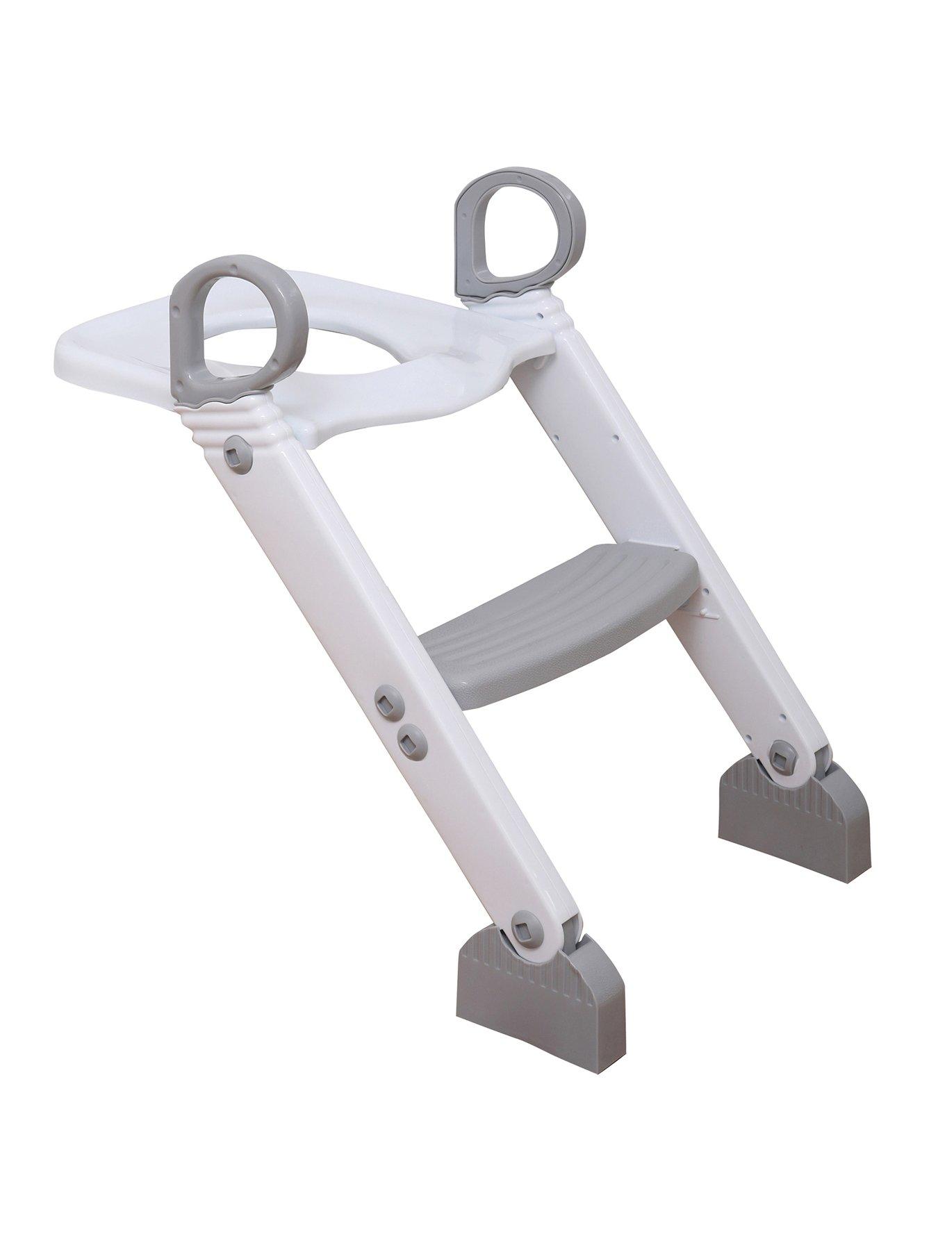 Image 2 of 5 of Dreambaby Step-Up Toilet Trainer - Grey/White