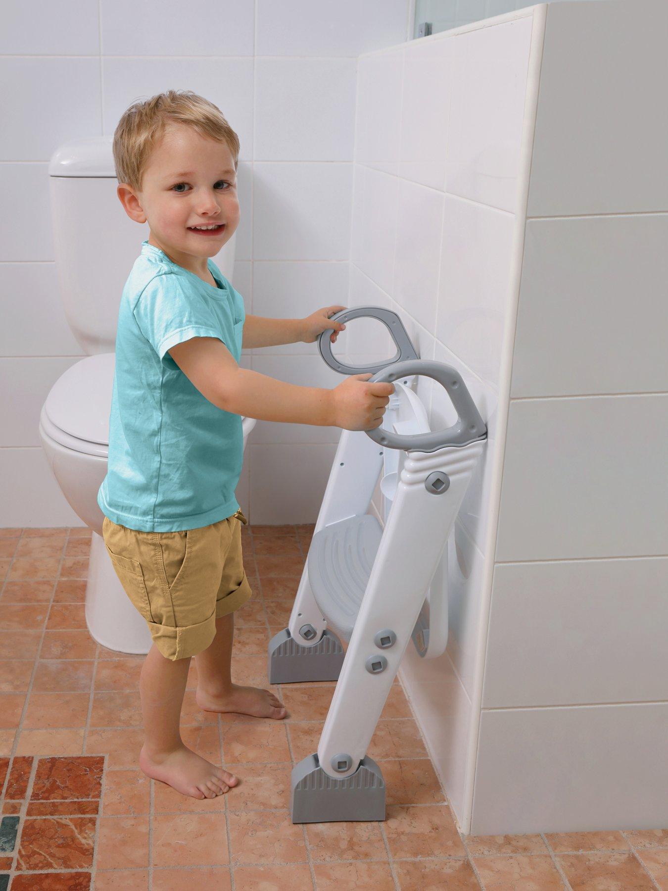 Image 3 of 5 of Dreambaby Step-Up Toilet Trainer - Grey/White
