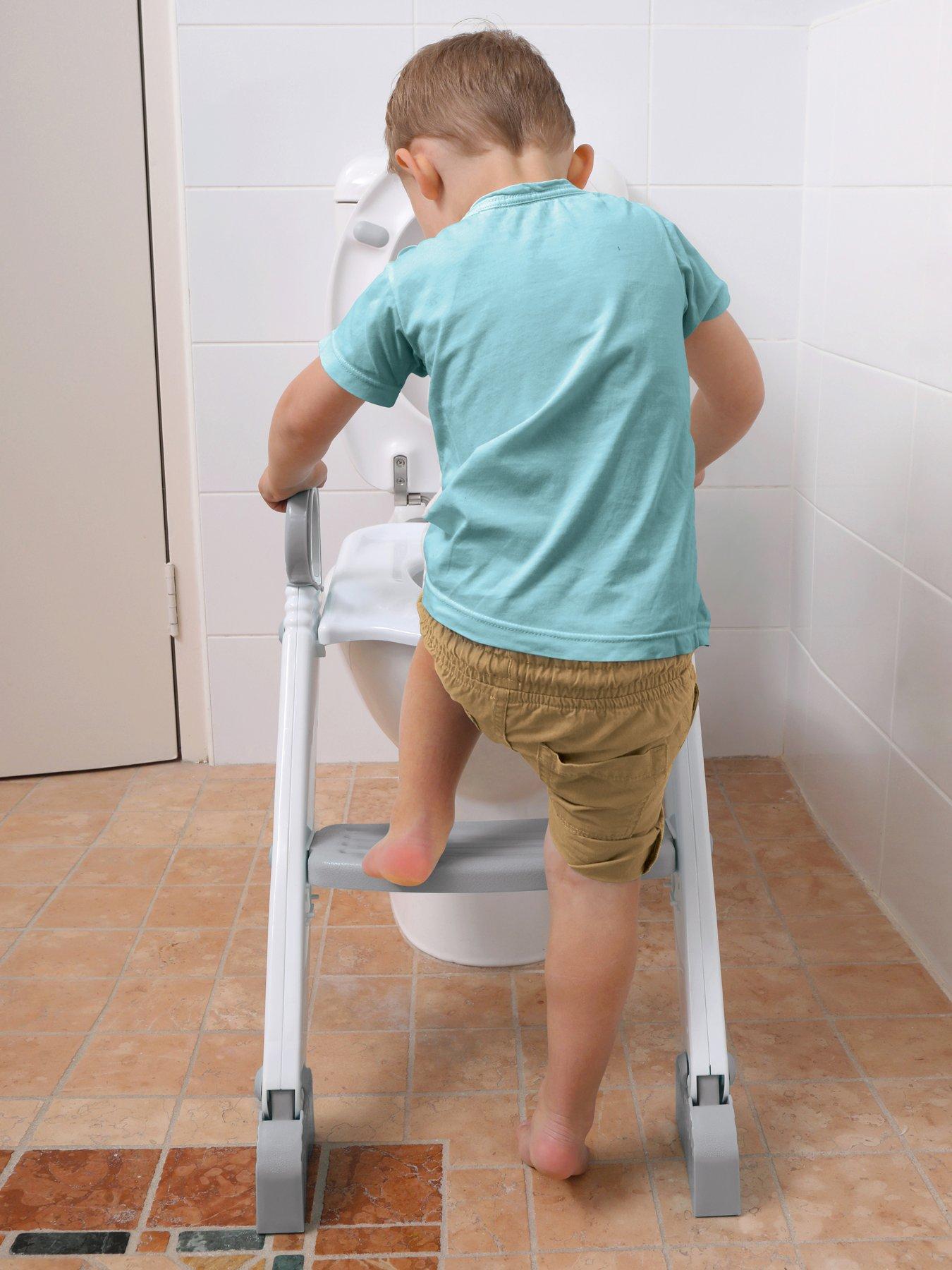 Image 4 of 5 of Dreambaby Step-Up Toilet Trainer - Grey/White