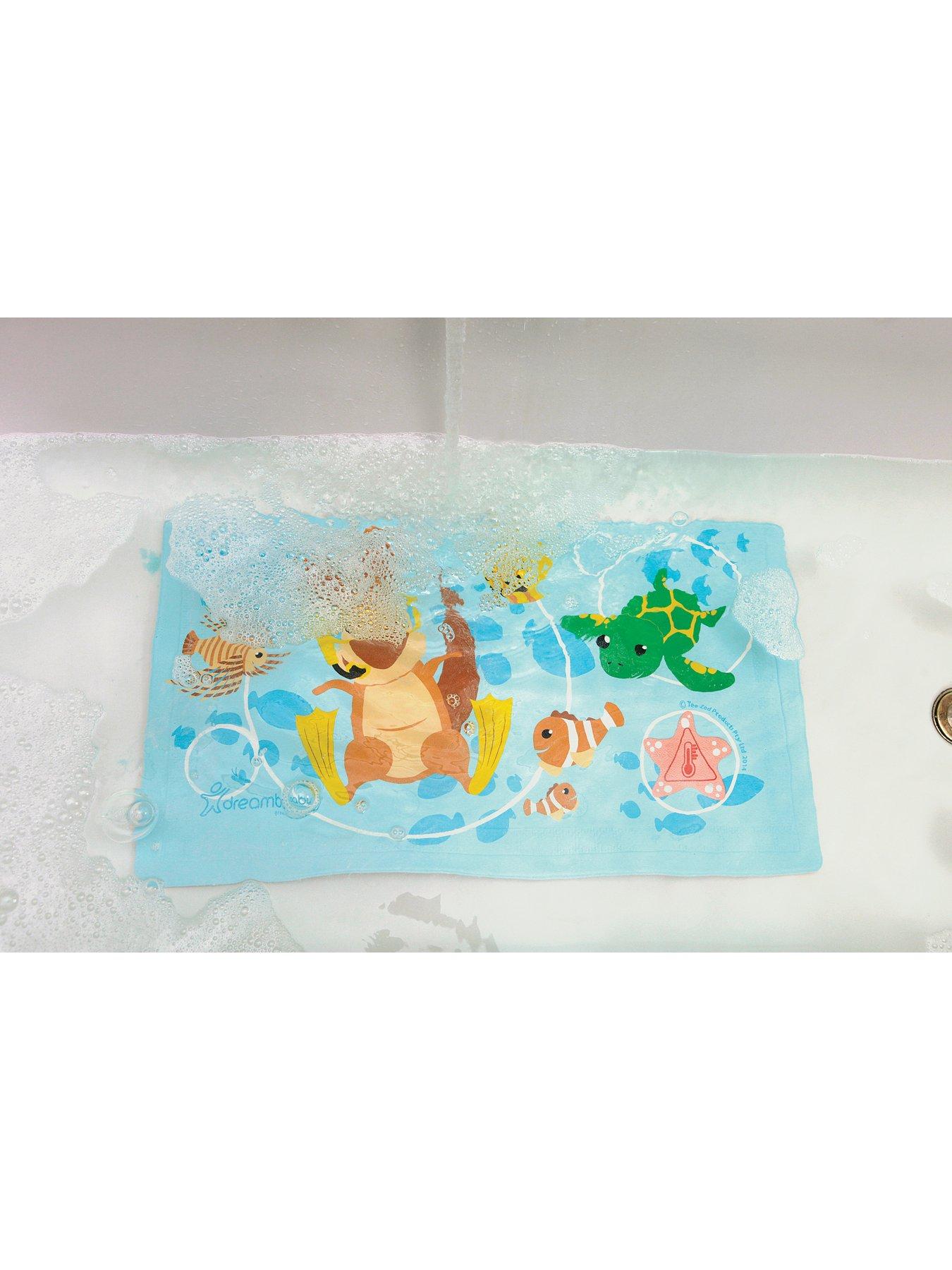 Dreambaby NonSlip Bath Mat with Heat Sensing Indicator very.co.uk