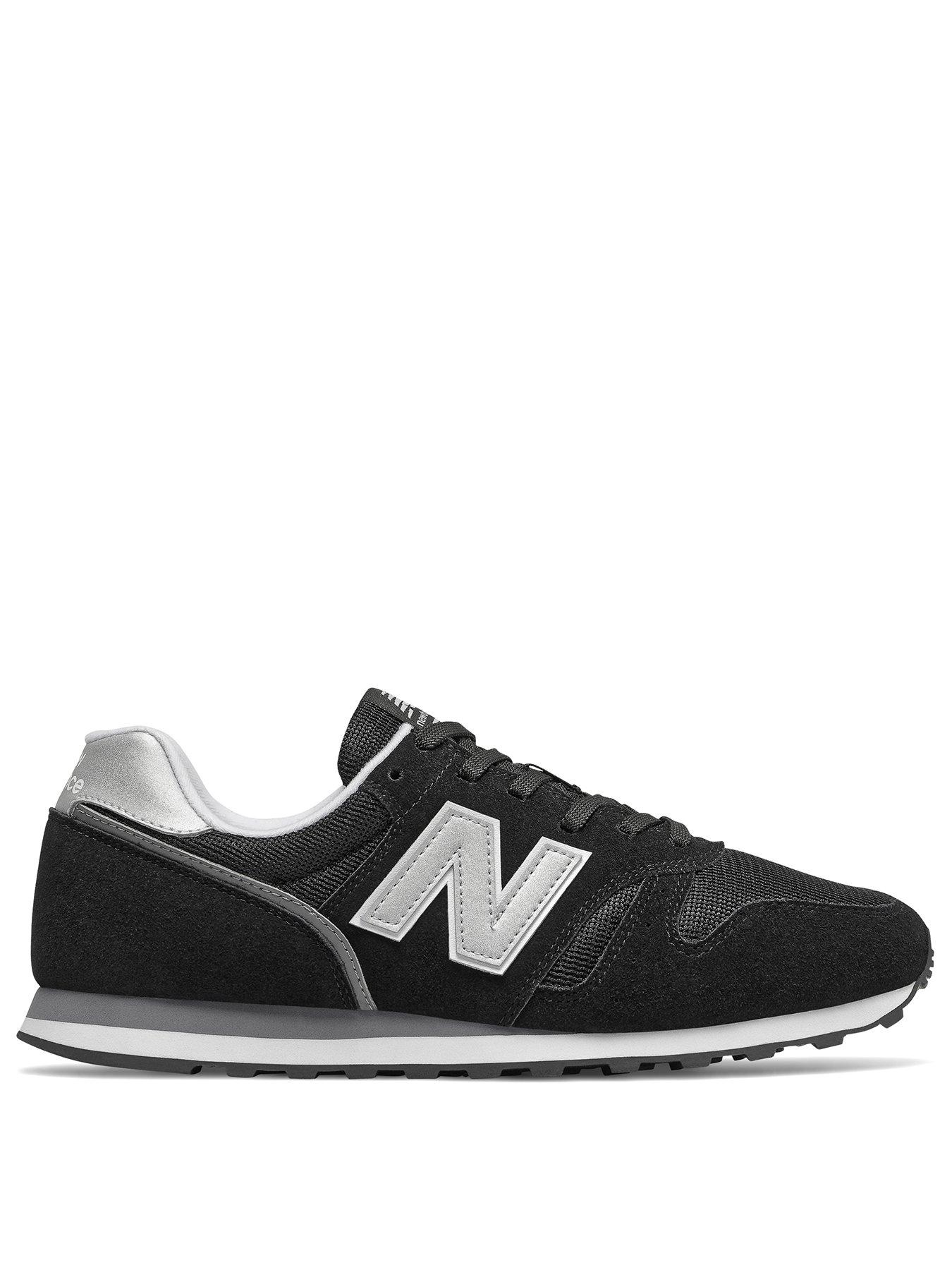 new balance 373 black grey