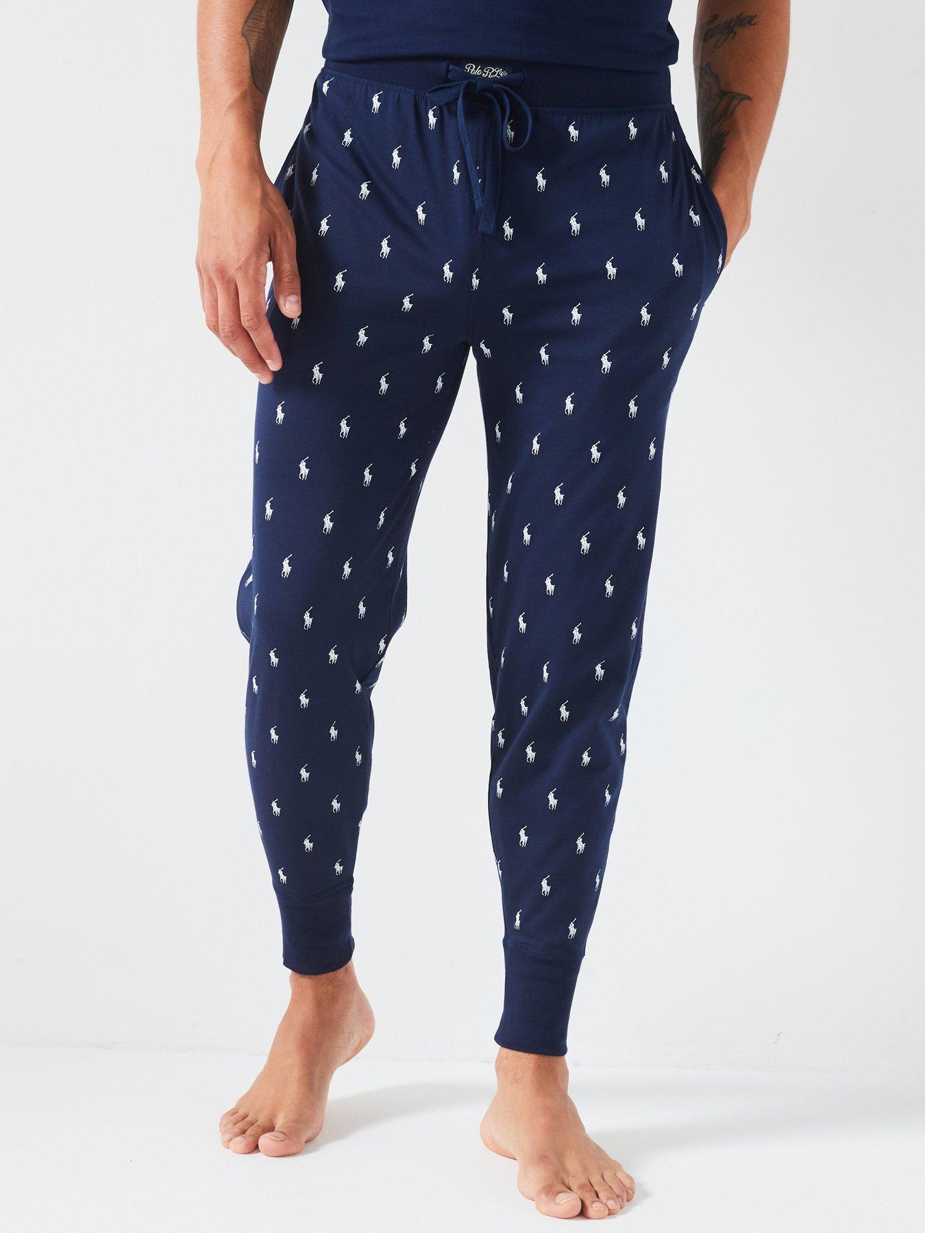 Ralph lauren trousers with logo all over on sale