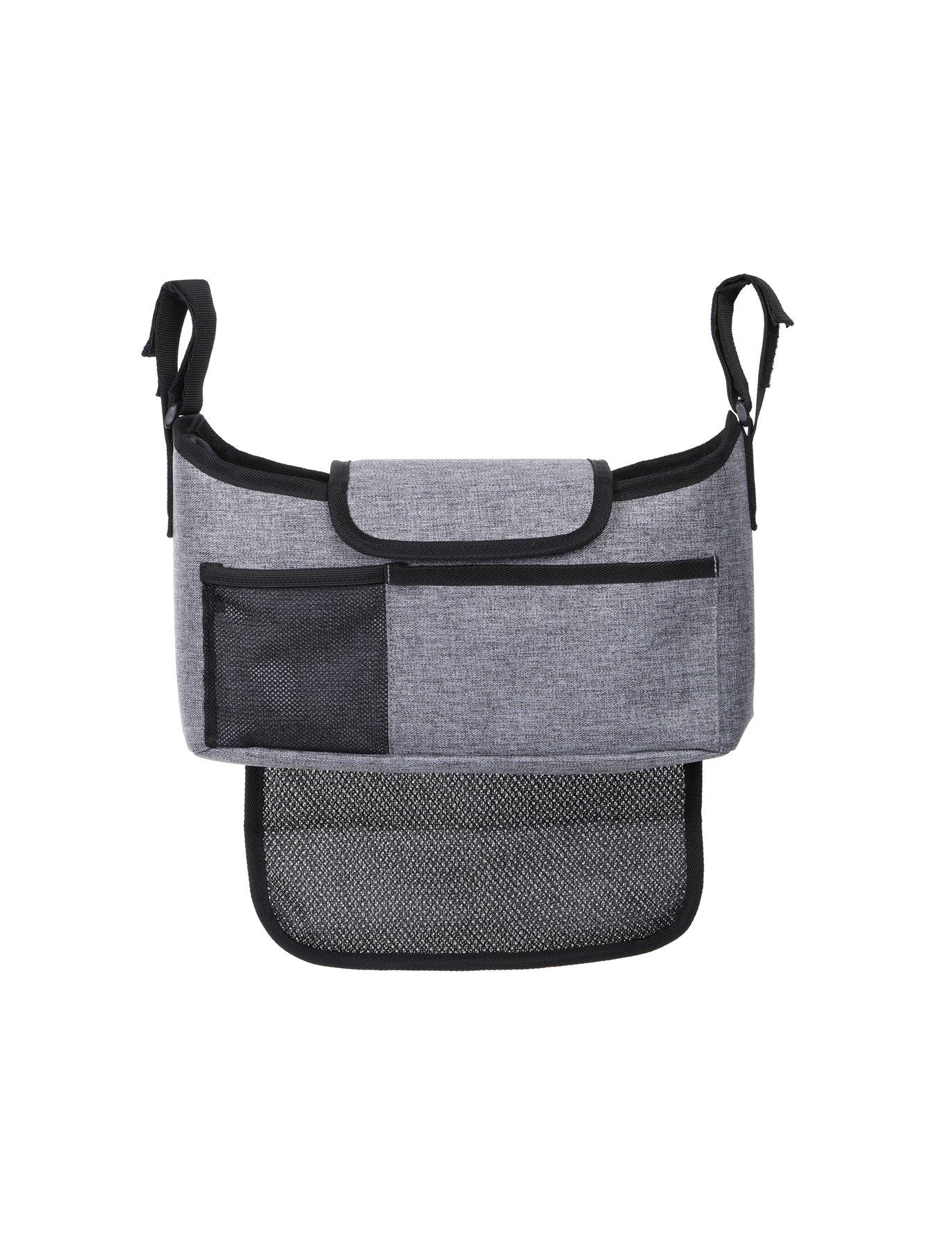 Image 4 of 4 of Dreambaby On-The-Go Grey Denim Stroller Kit (Bag, Cup and Hooks)