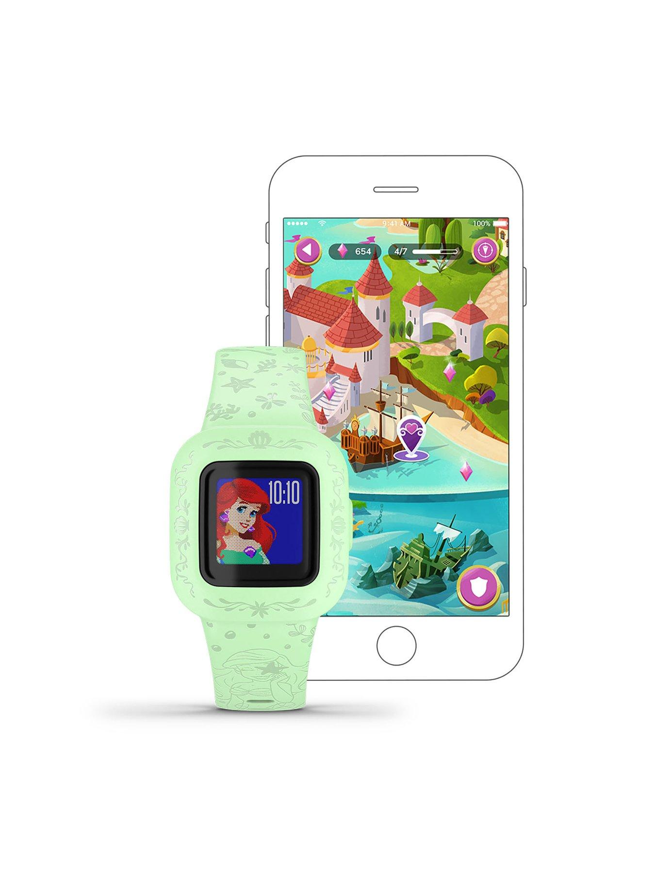 Image 7 of 8 of Garmin vivofit jr3, WW, Princess Ariel
