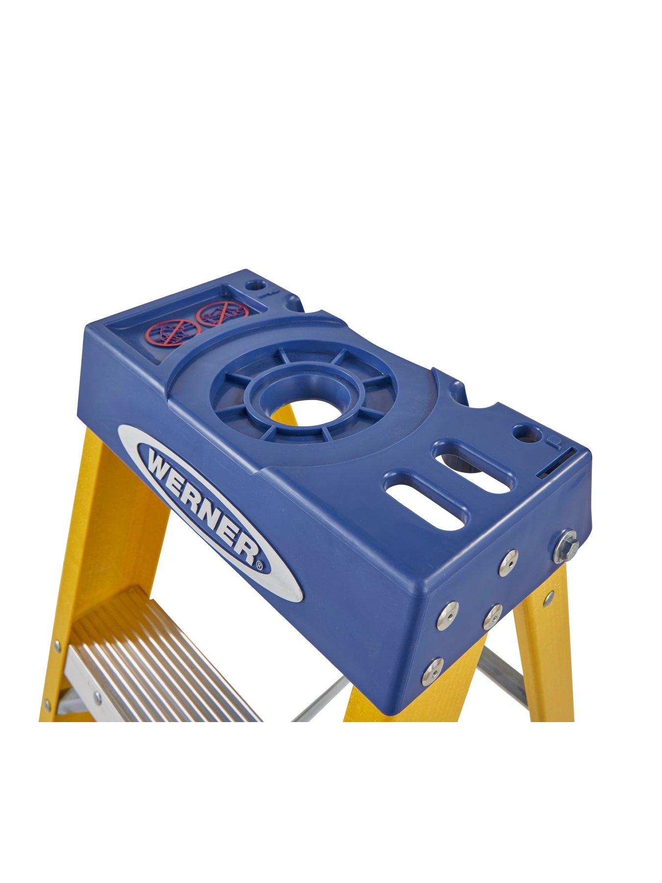 Image 4 of 7 of Werner Fibreglass 6 tread Stepladder