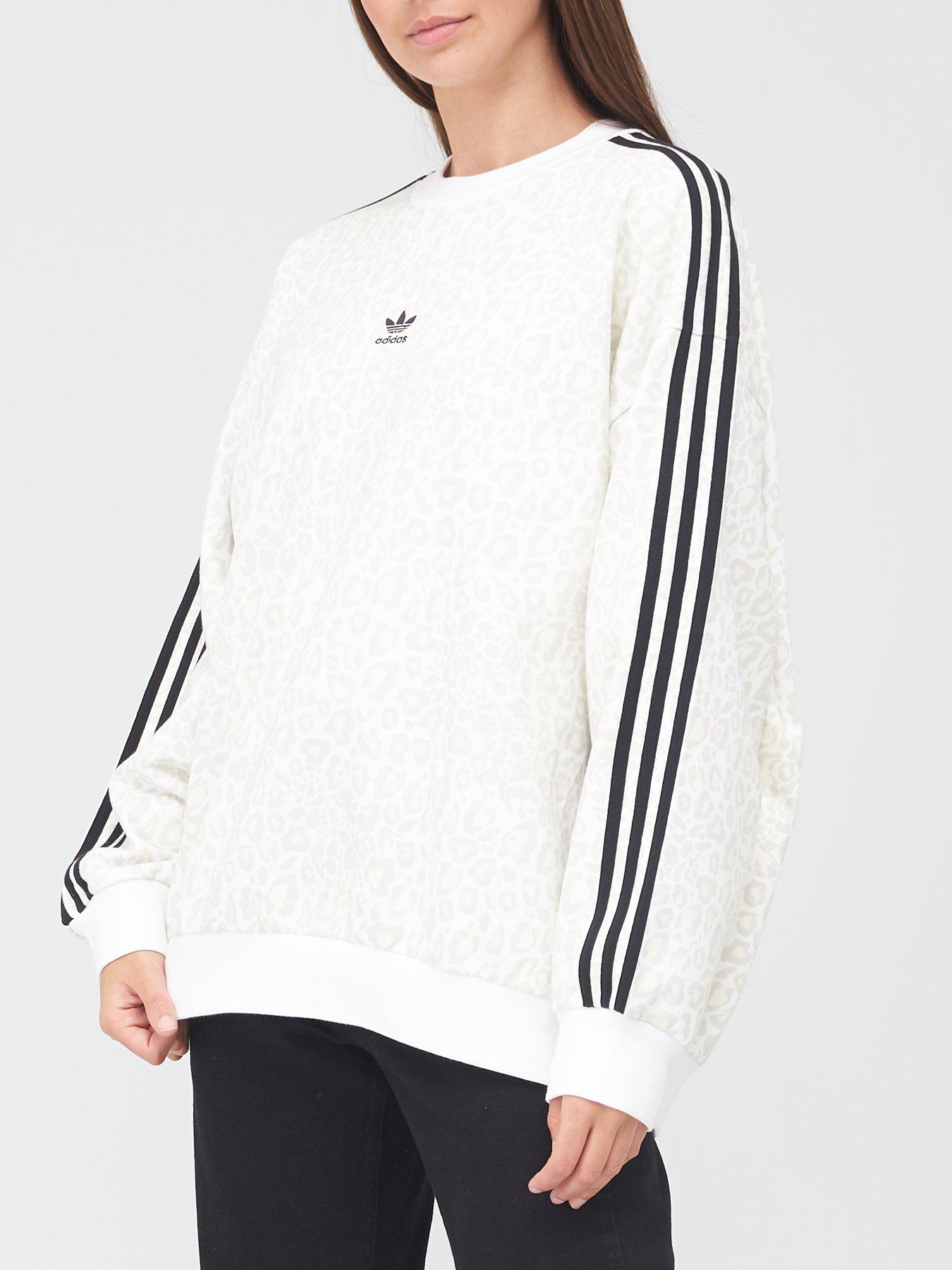 leopard adidas sweatshirt