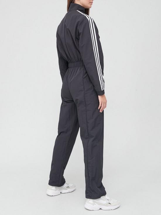 adidas Originals Boiler Suit - Black | very.co.uk