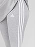  image of adidas-essentials-3-stripes-legging-medium-grey-heather