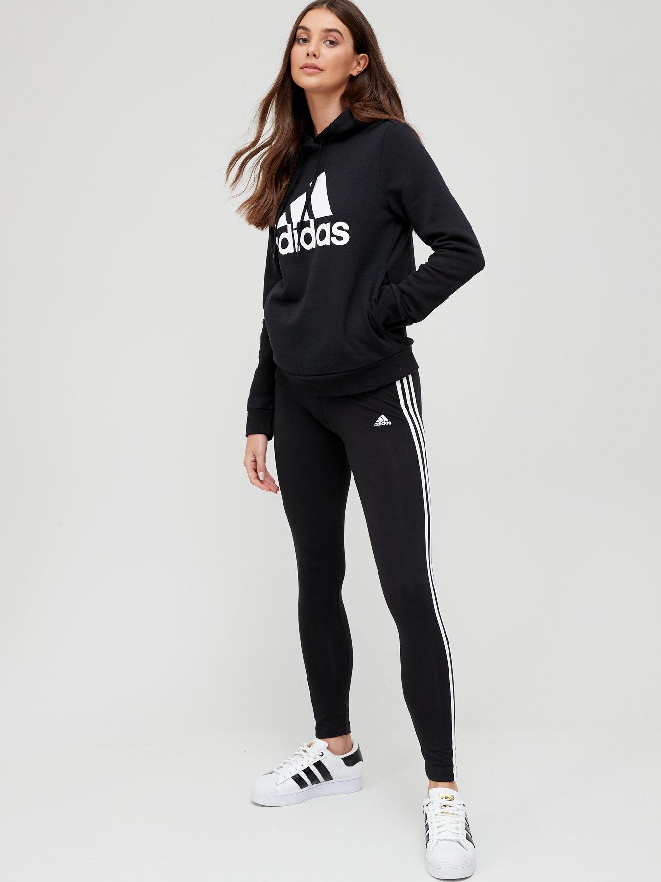 Buy adidas Pink Sportswear Essentials Linear Logo Cotton Leggings from Next  USA