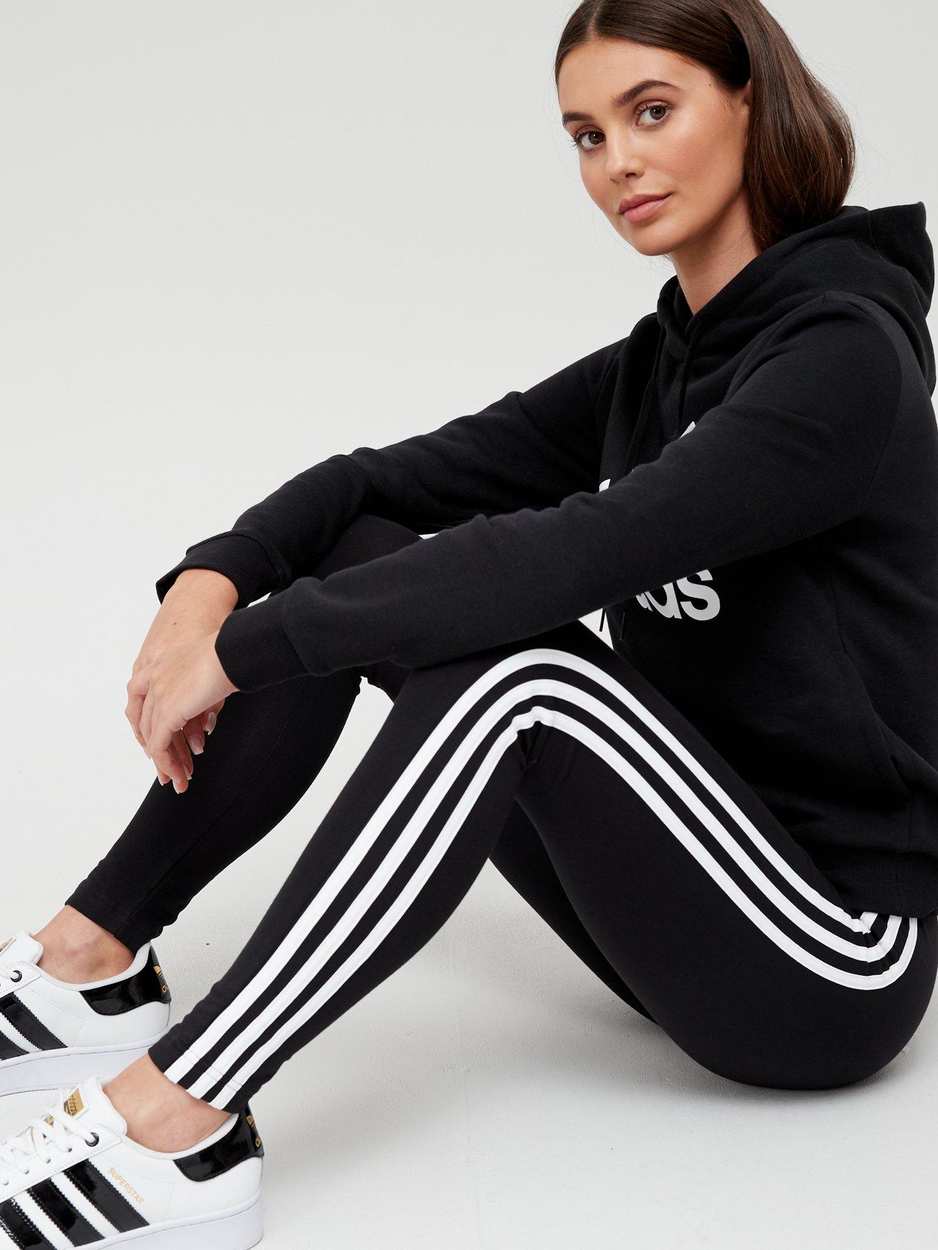 Black addidas leggins hotsell