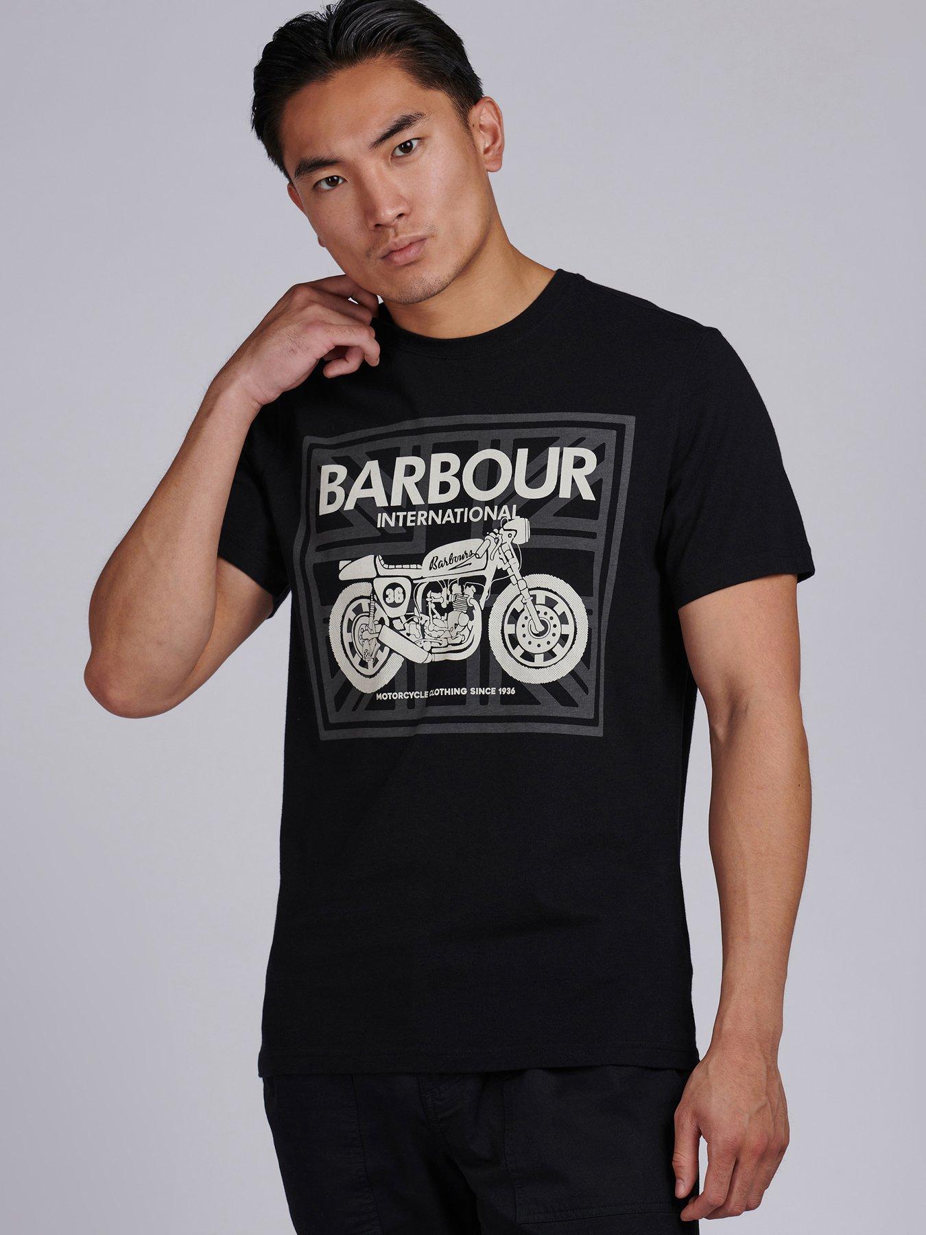 barbour motorbike t shirt