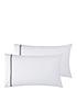 image of hotel-collection-300tc-stitching-set-of-2nbspstandard-pillowcases