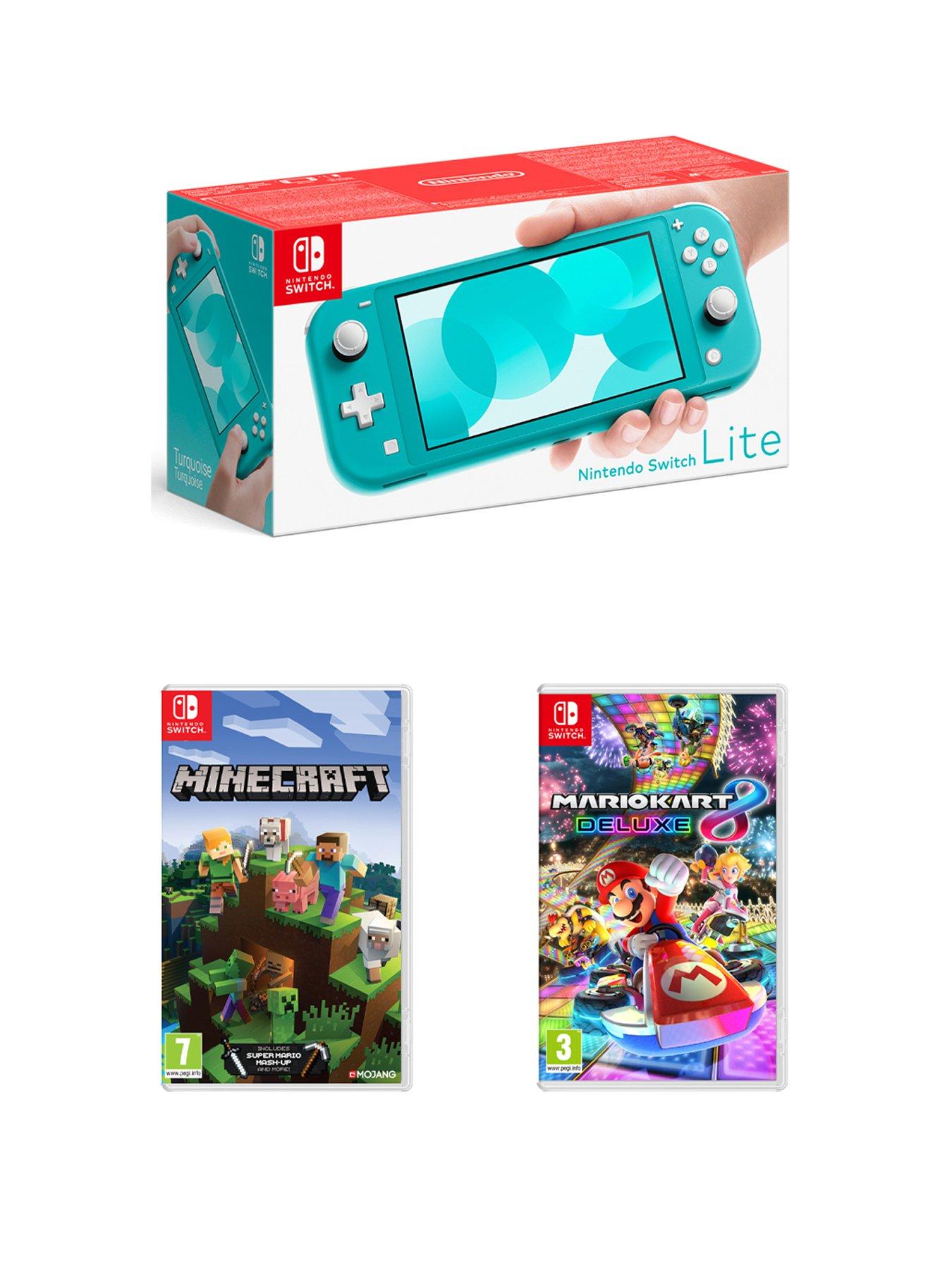undefined Console with Minecraft  &  Mario Kart 8