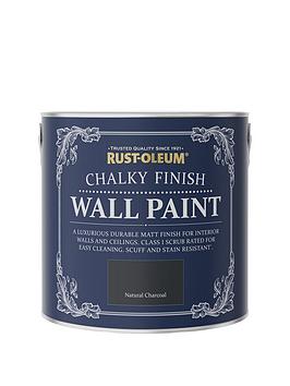 Rust-Oleum Chalky Finish 2.5-Litre Wall Paint – Natural Charcoal