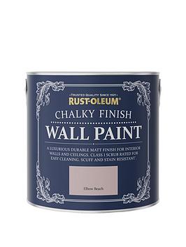 Product photograph of Rust-oleum Chalky Finish 2 5-litre Wall Paint Ndash Elbow Beach from very.co.uk