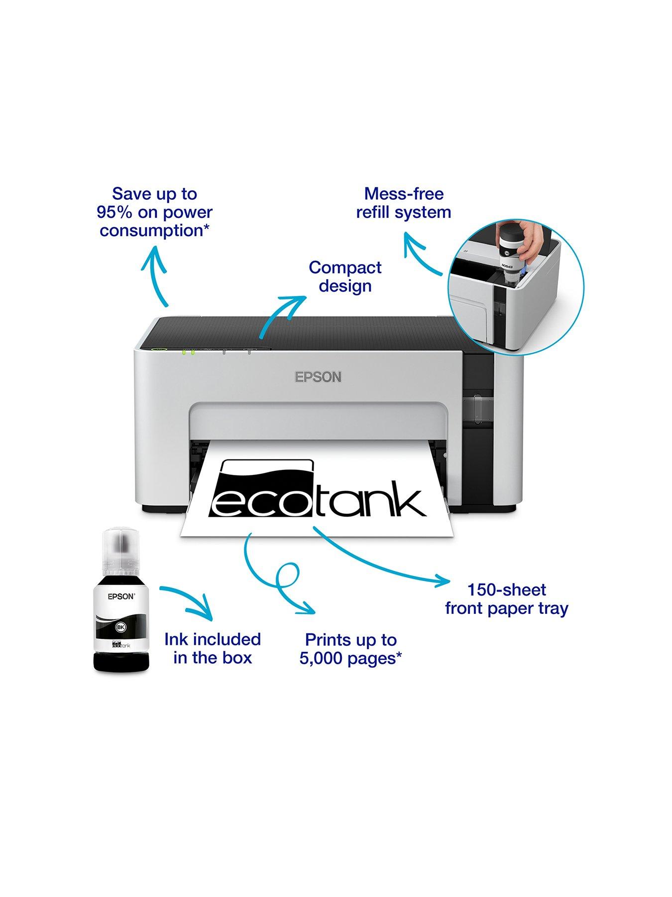 Image 2 of 8 of Epson EcoTank ET-M1120 Printer