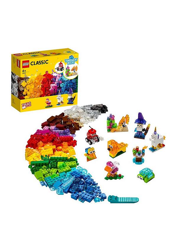 Image 1 of 7 of LEGO Classic Creative Transparent Bricks