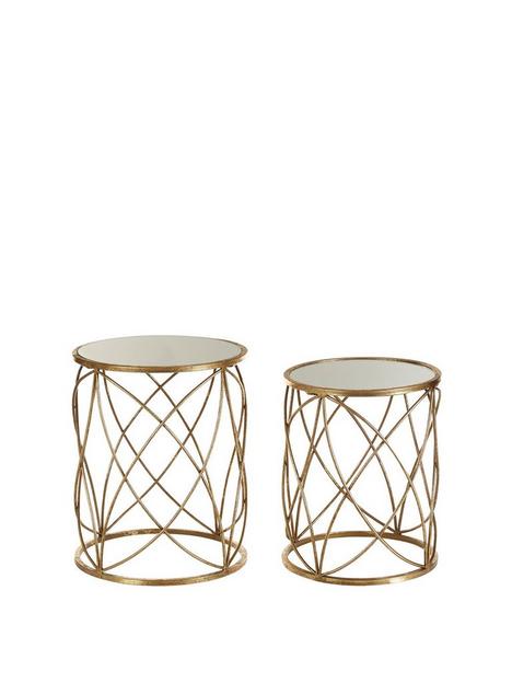 premier-housewares-arcana-side-tables-set-of-2--distressed-gold