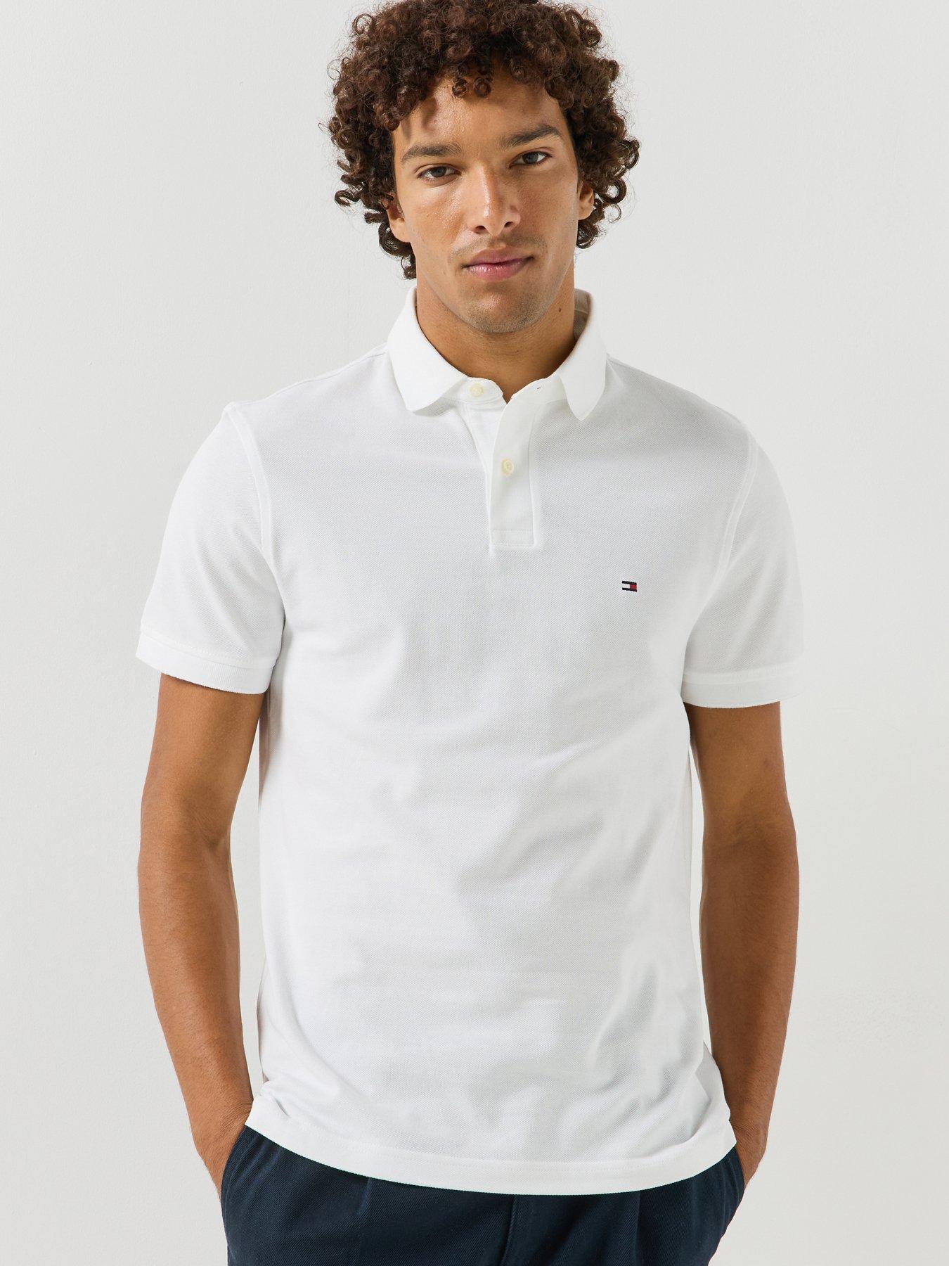 Tommy Hilfiger Classic Regular Fit Polo Shirt - White