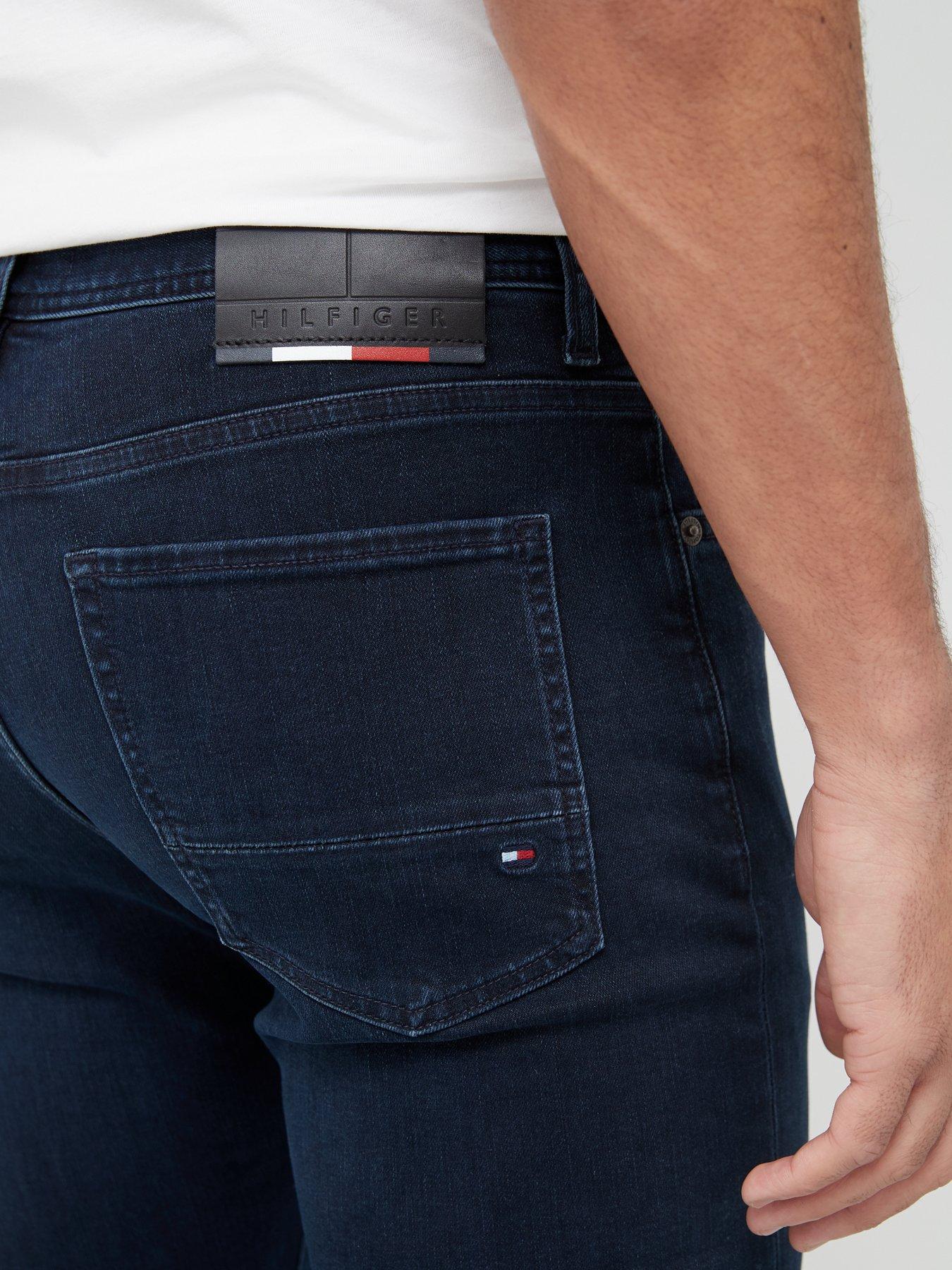 Image 4 of 4 of Tommy Hilfiger Slim Fit Bleecker Power Stretch Iowa Jeans - Dark Wash