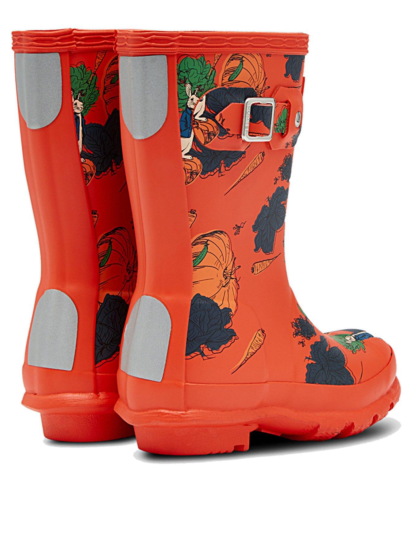 Hunter Peter Rabbit Original Kids Wellington Boot Red Very Co Uk