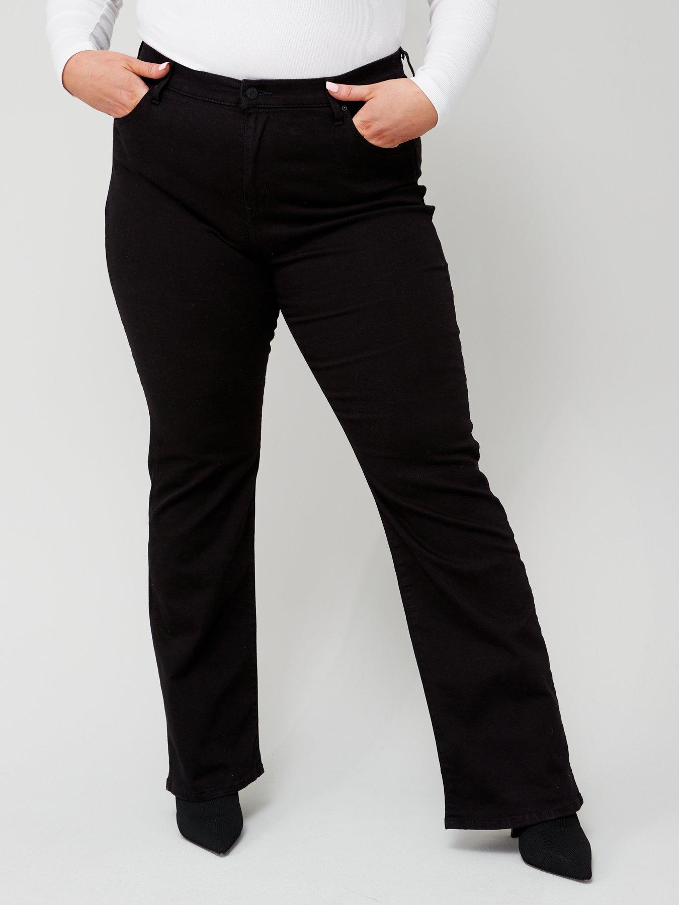 725™ High Rise Bootcut Jeans - Black