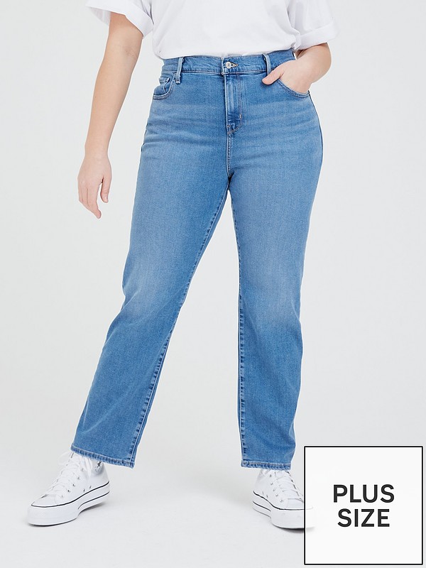 Levi's Plus 724™ Hi-Rise Straight Leg Jean - Blue 