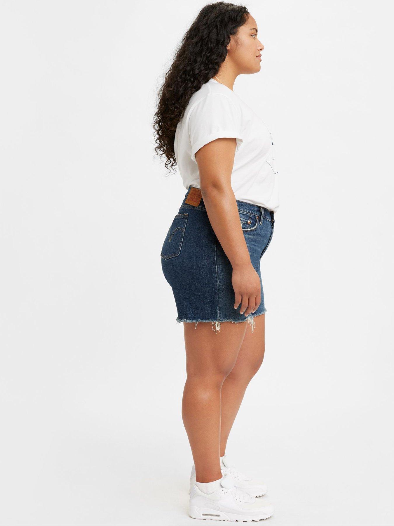 plus size 501 shorts