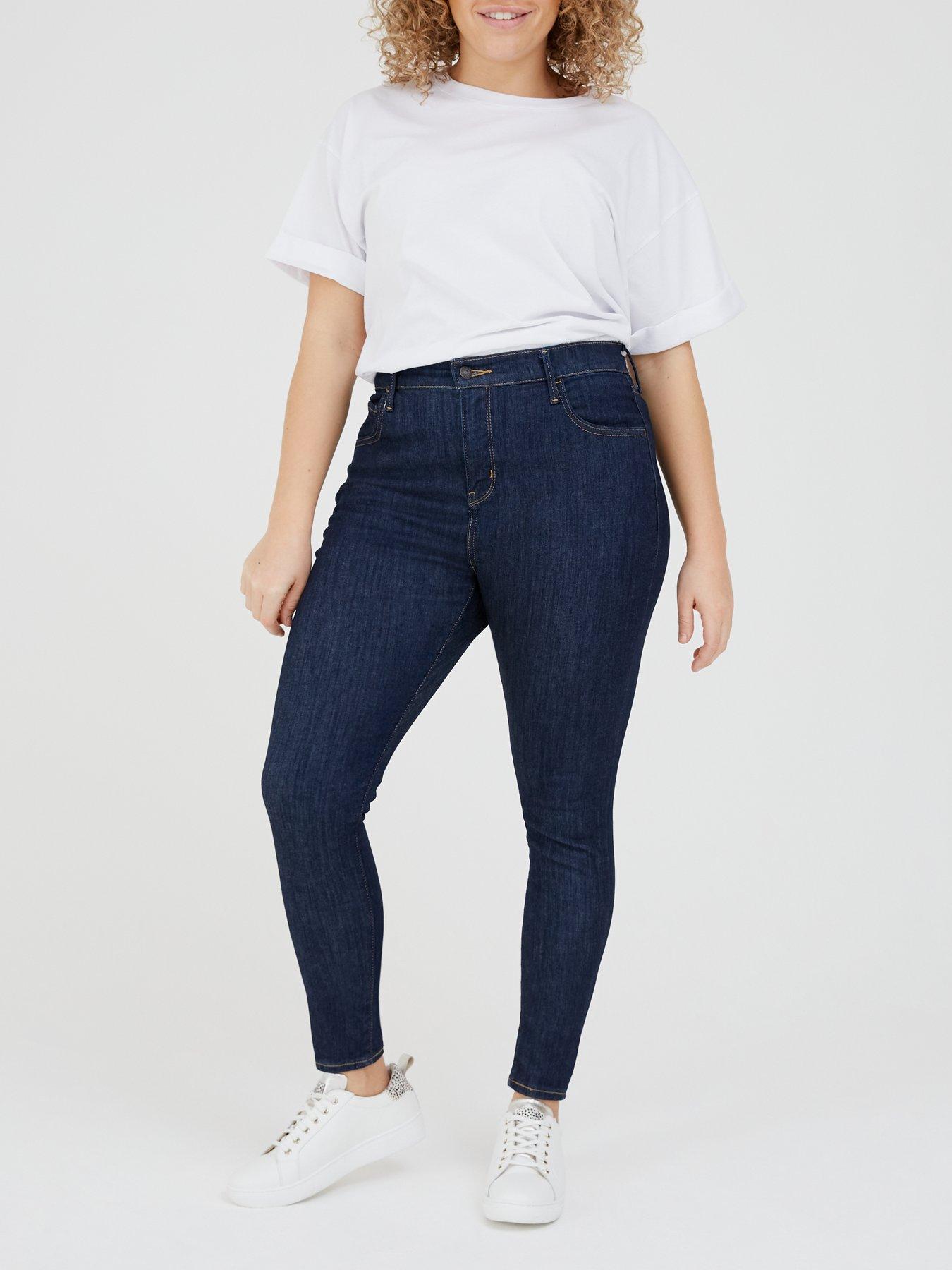 Women's plus size store super skinny jeans