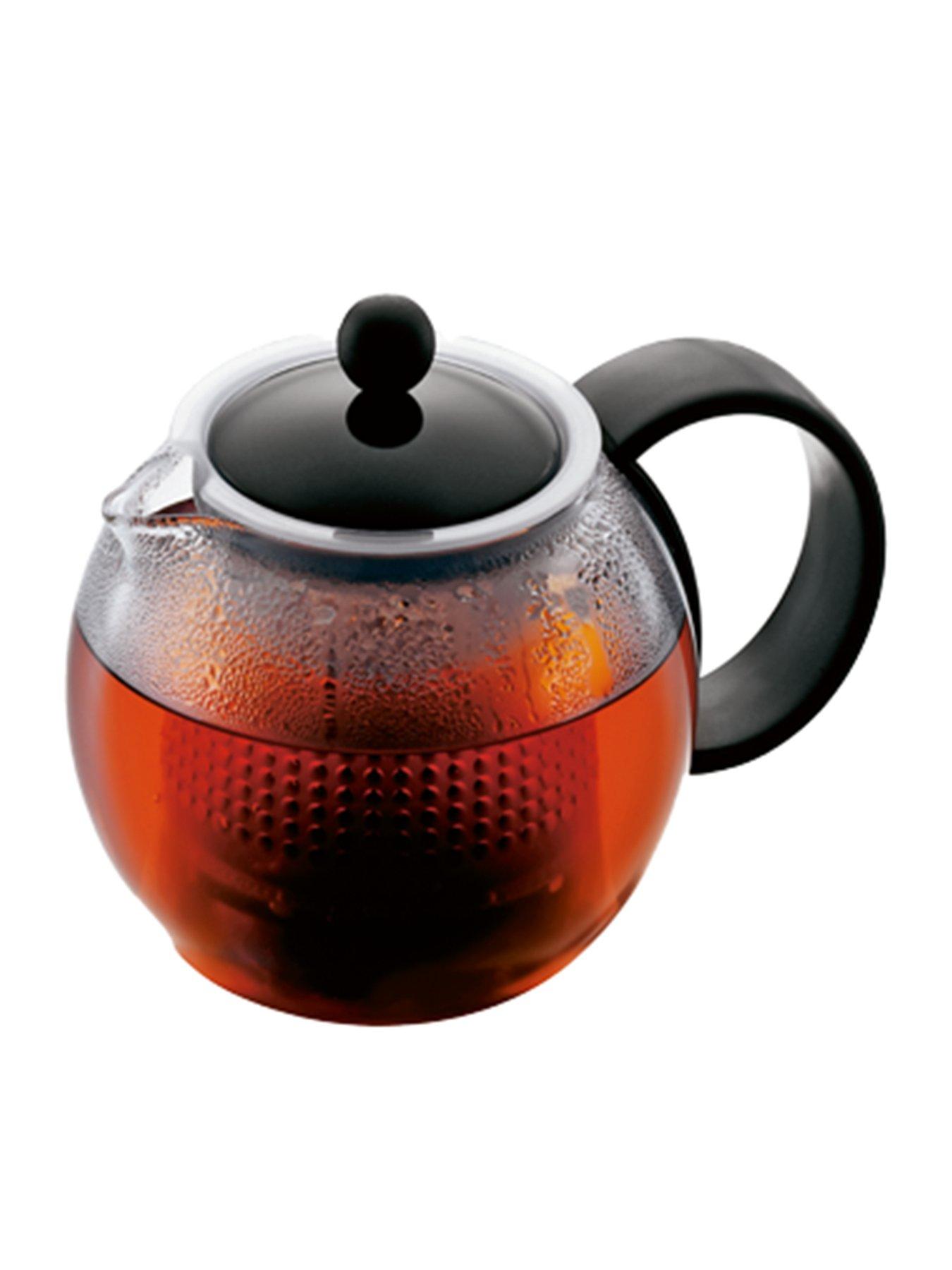 Bodum Transparent Assam Tea Press With Plastic Filter, 500ml very.co.uk