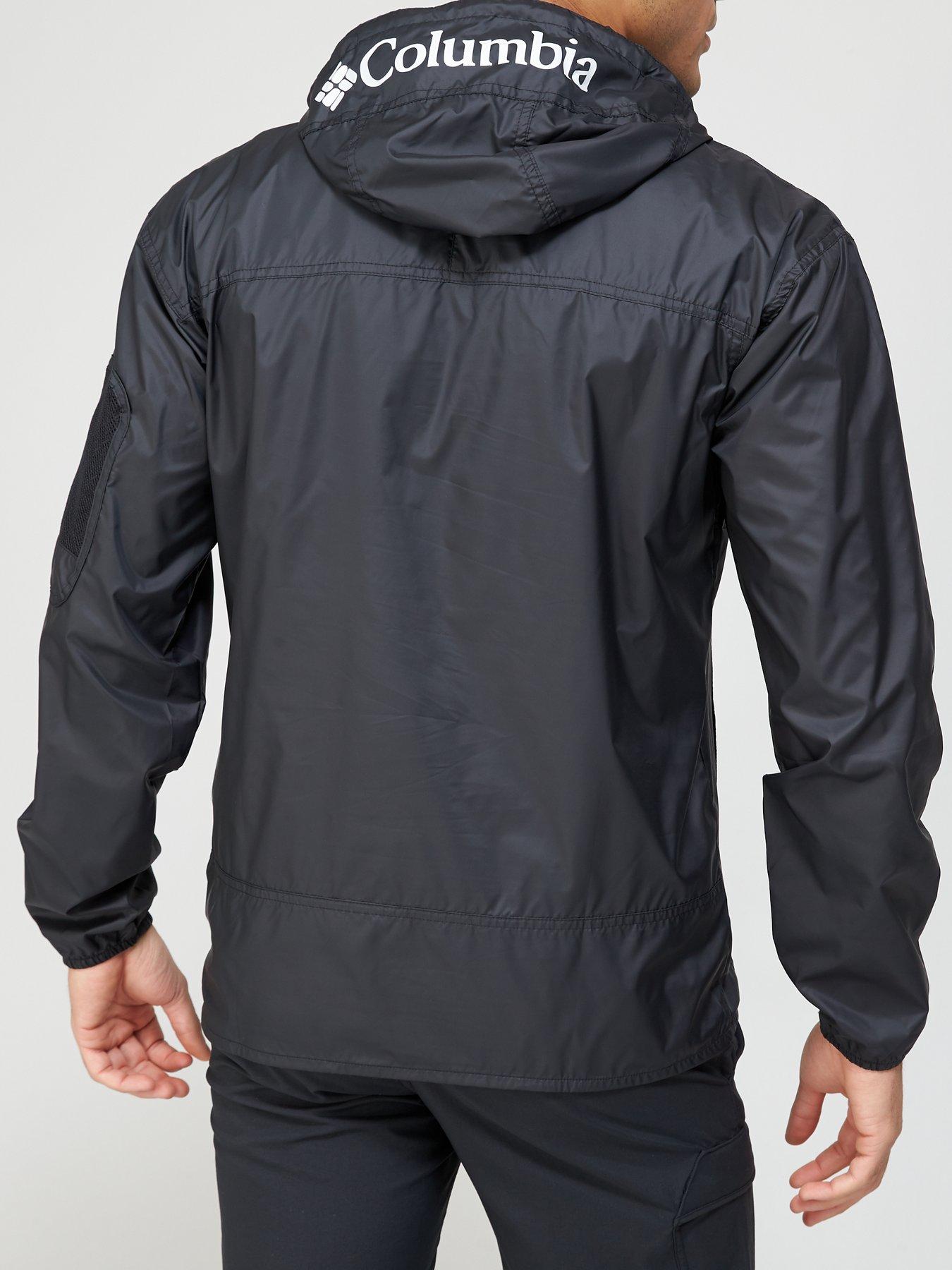 Columbia Men's Challenger Windbreaker Jacket - Black | very.co.uk