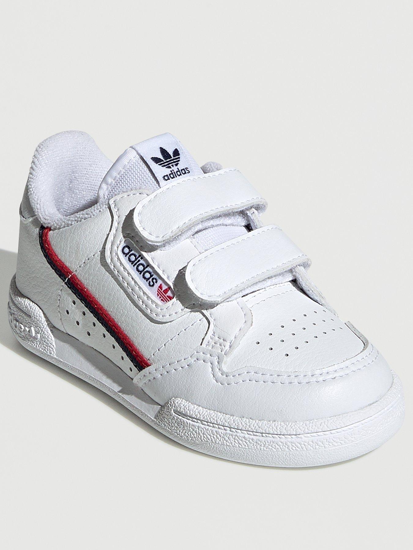 Adidas Originals Unisex Infant Continental 80 Trainers - White