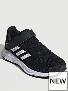 adidas-runfalcon-20-childrens-black-white