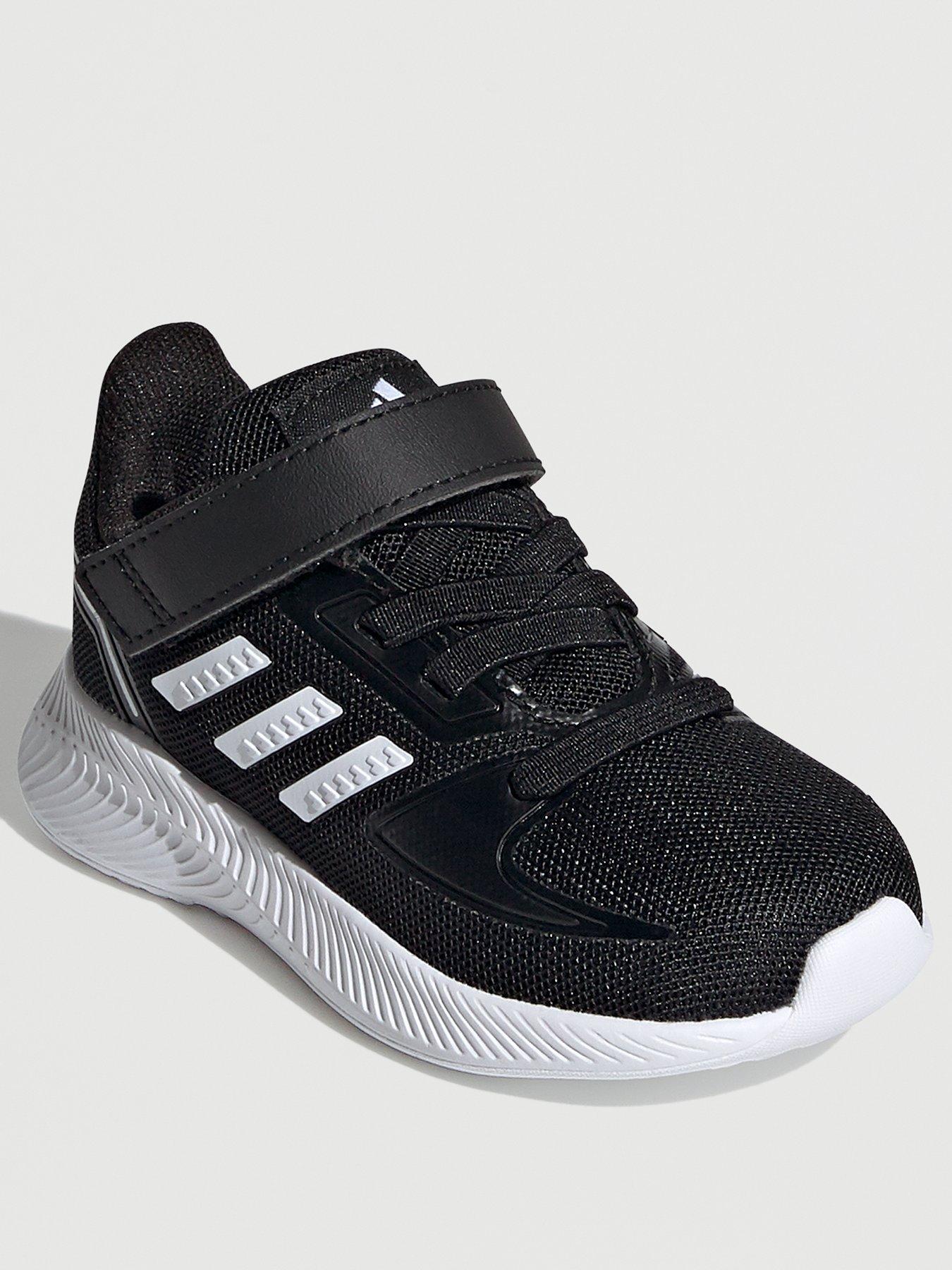 black adidas trainers for girls